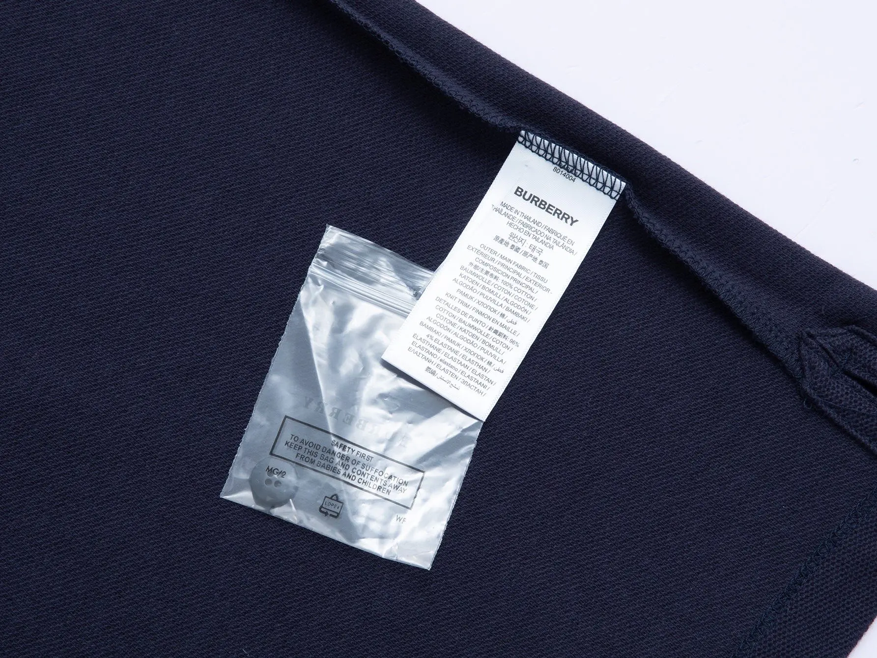 Embroidered Logo Piqué Polo Shirt D12015937 — view 8