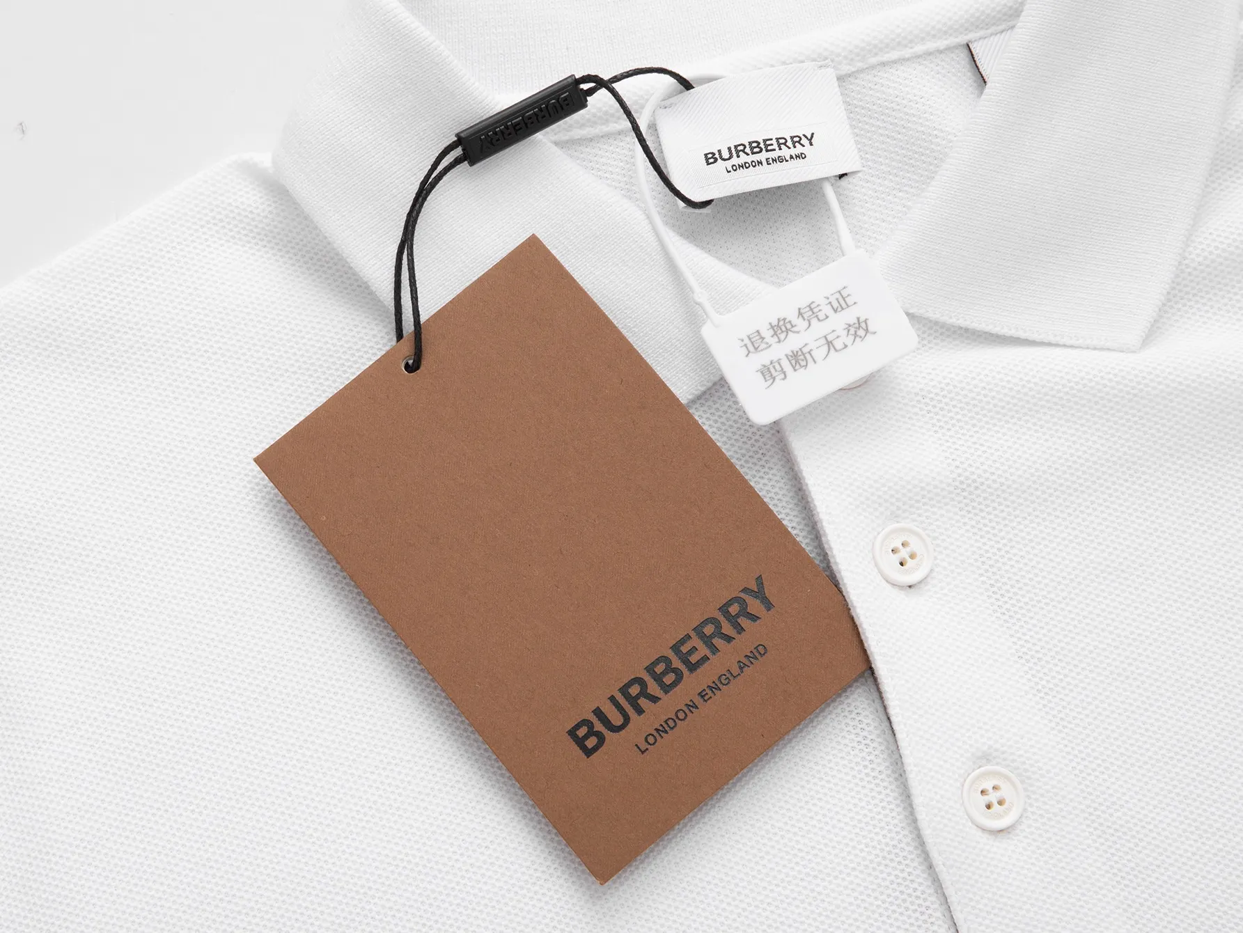 TB Monogram Embroidered Piqué Polo Shirt D12015936 — view 5