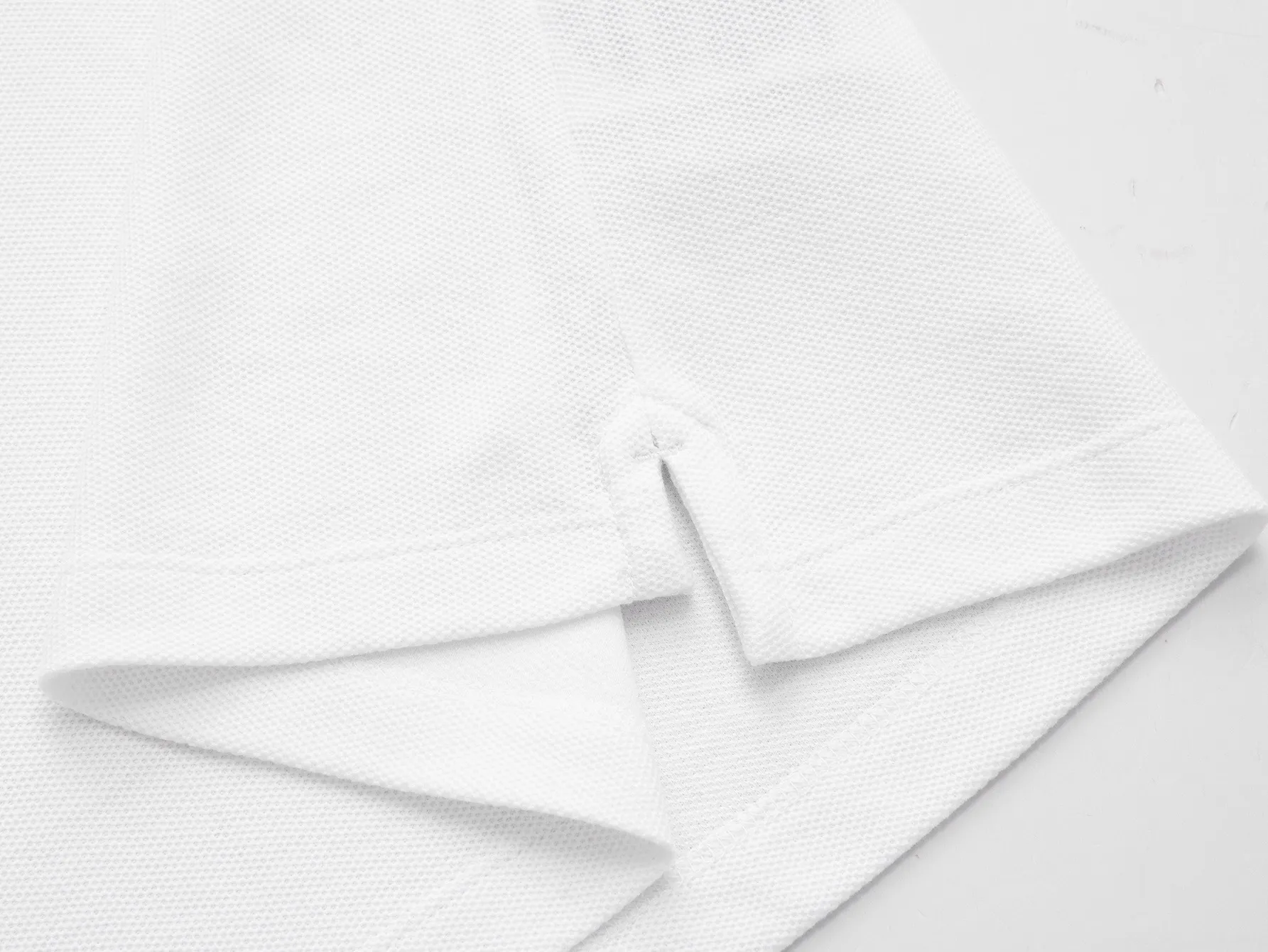 TB Monogram Embroidered Piqué Polo Shirt D12015936 — view 9