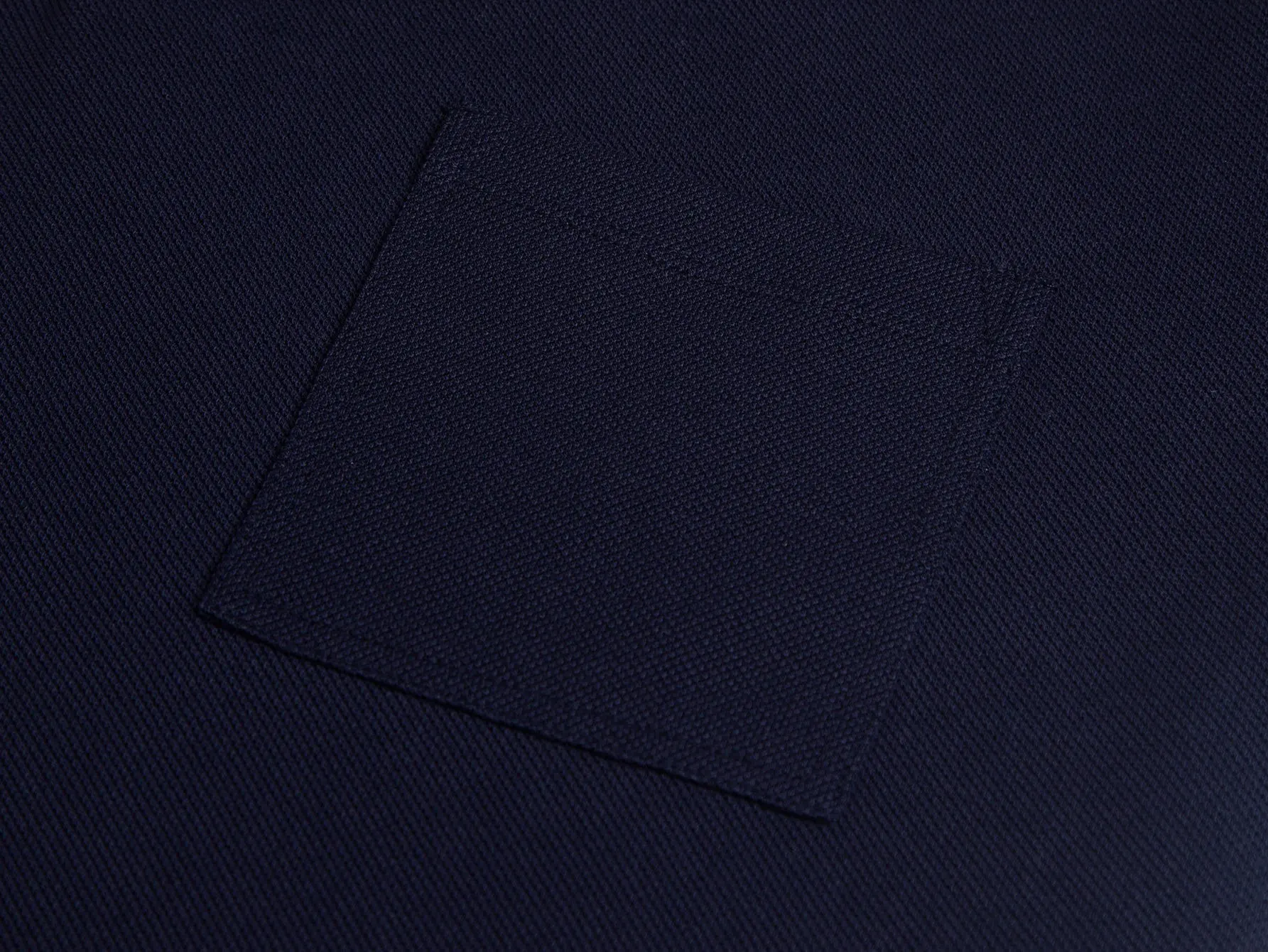 Contrast Collar Piqué Cotton Polo Shirt D12015757 — view 12