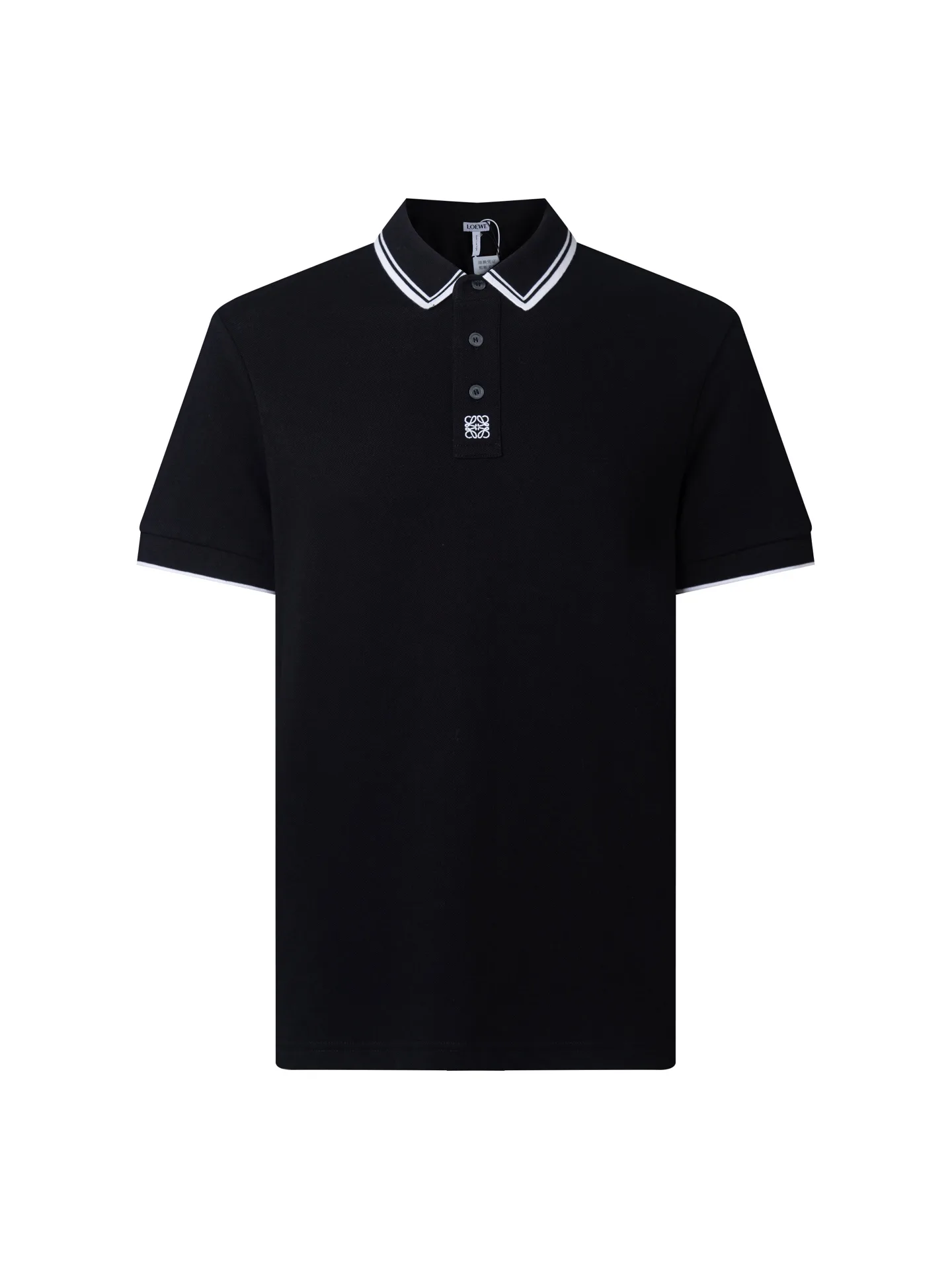 Anagram Embroidered Piqué Polo Shirt D12016016