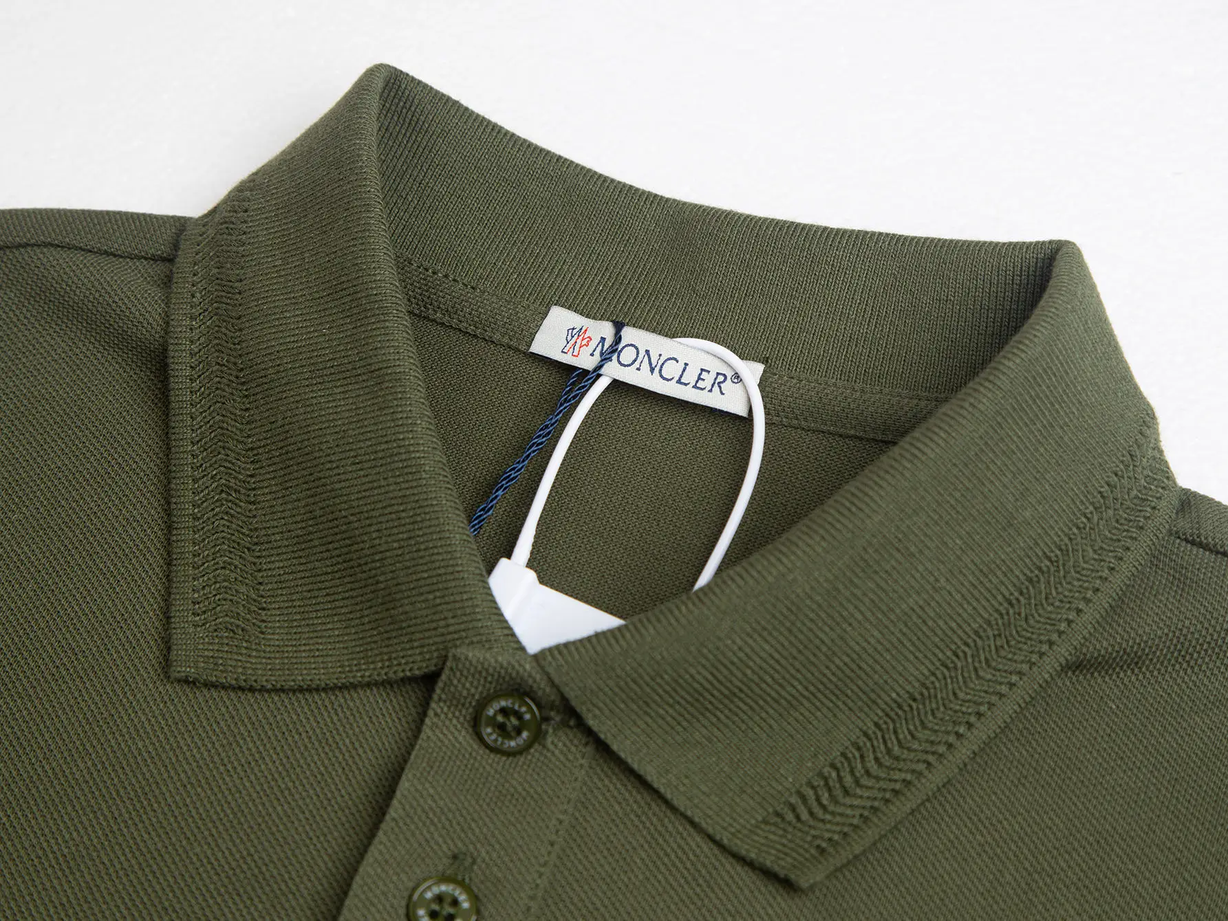 Logo-Patch Cotton-Piqué Polo Shirt D12015768 — view 3