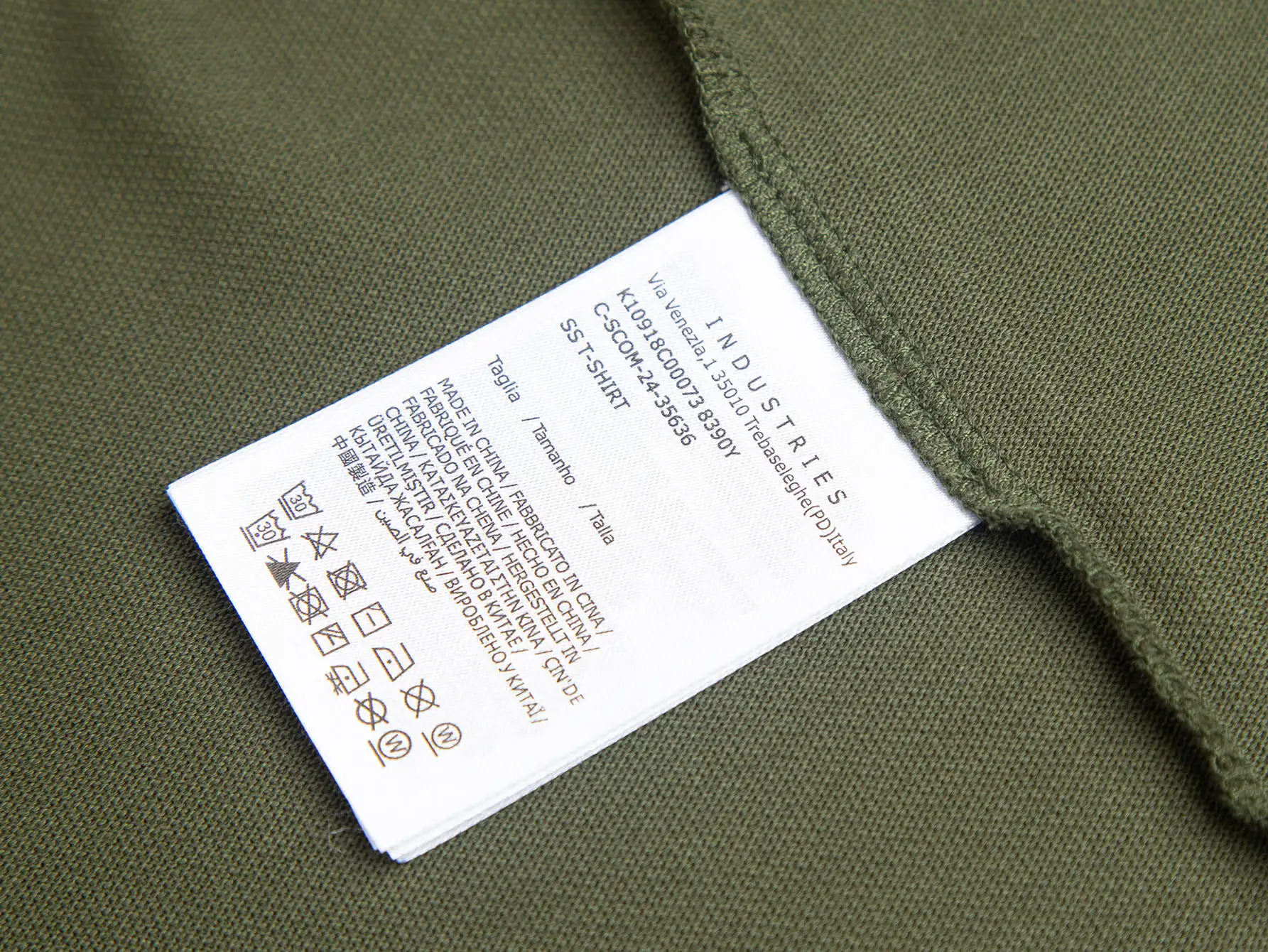 Logo-Patch Cotton-Piqué Polo Shirt D12015768 — view 7