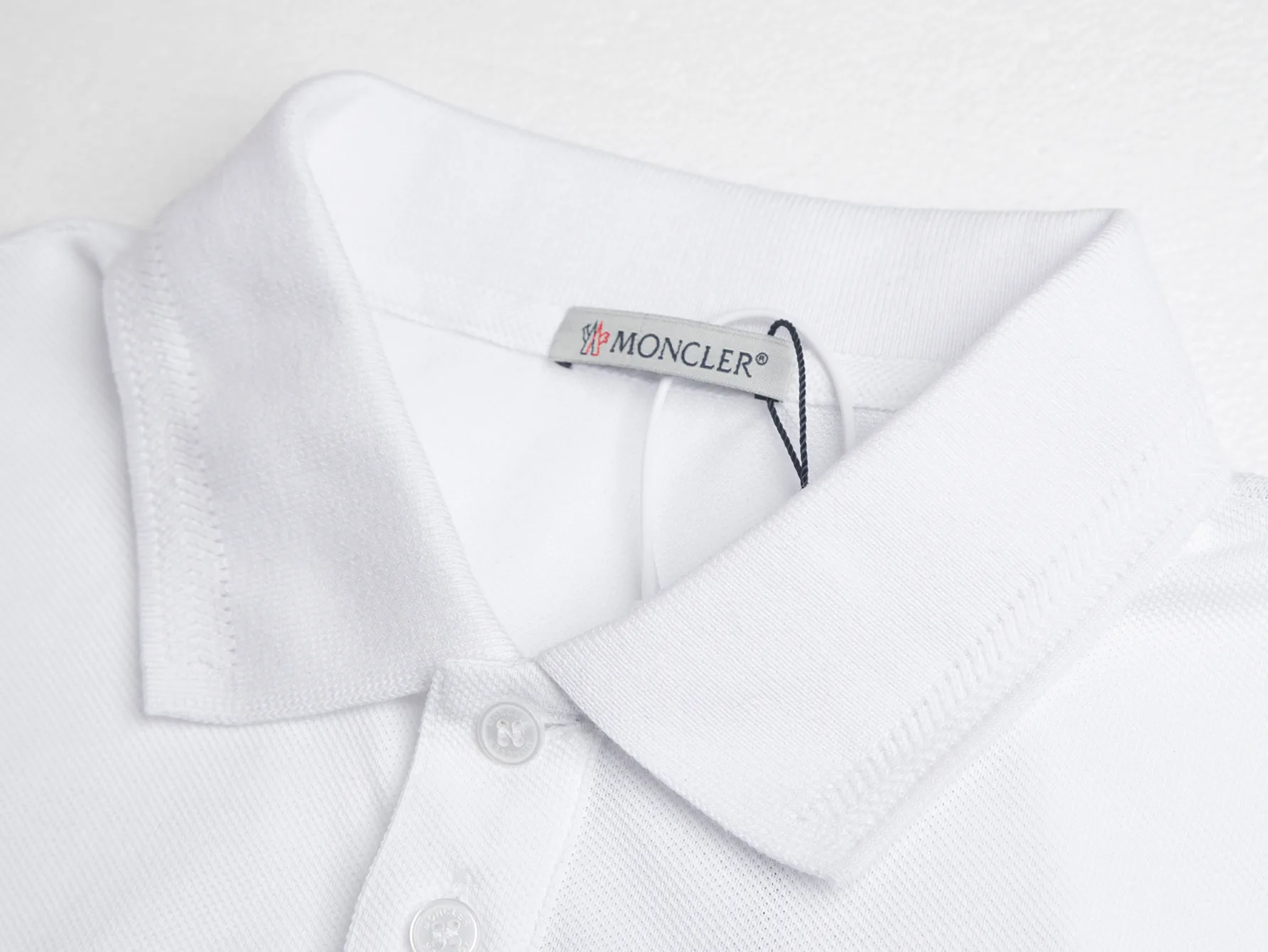 Logo-Appliquéd Cotton-Piqué Polo Shirt D12015766 — view 5