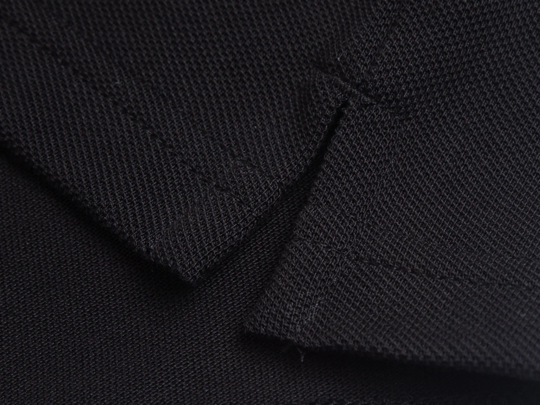 Triangle Logo Piqué Cotton Polo Shirt D12015885 — view 10