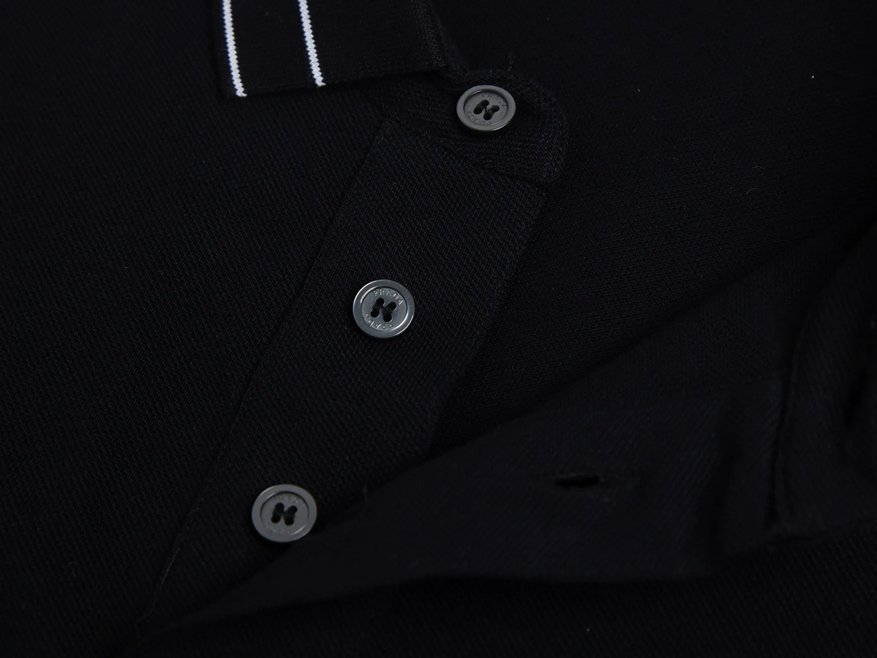 Logo-Embroidered Piqué Polo Shirt D12016013 — view 7