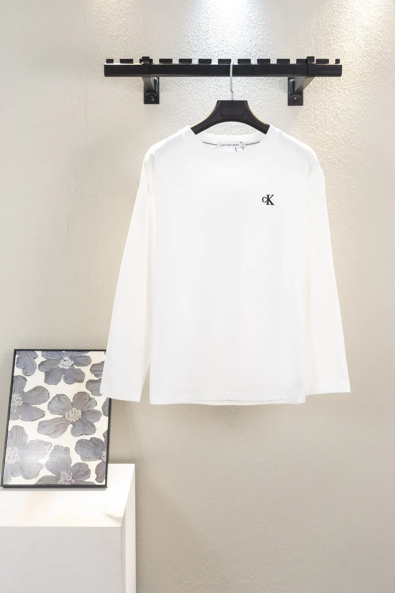 Logo Embroidery Long-Sleeve T-Shirt D12512194