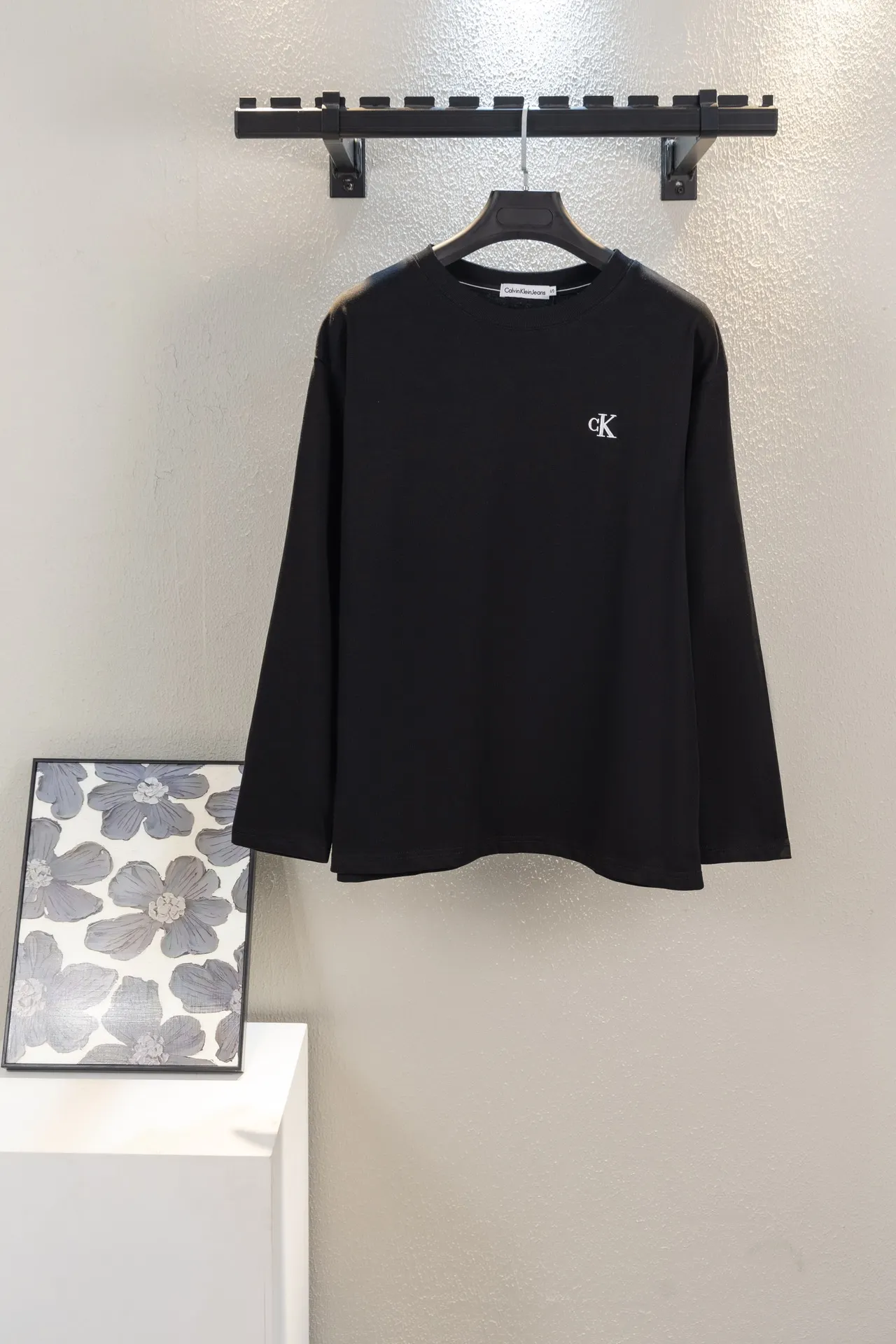 Logo-Embroidered Cotton-Blend Sweatshirt D12512193