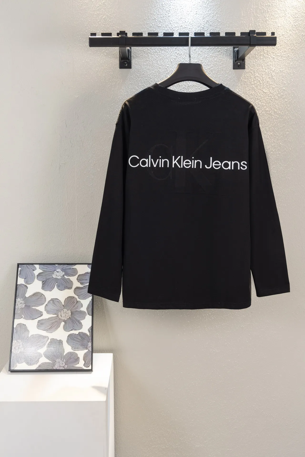 Logo-Embroidered Cotton-Blend Sweatshirt D12512193 — view 2