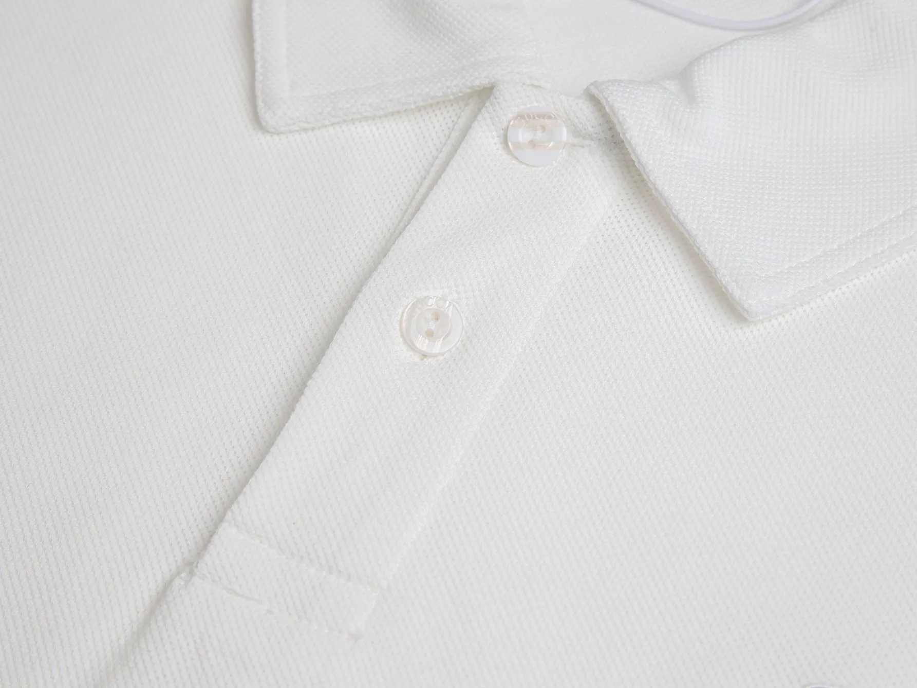 Embroidered Cotton-Pique Polo Shirt D12515888 — view 4