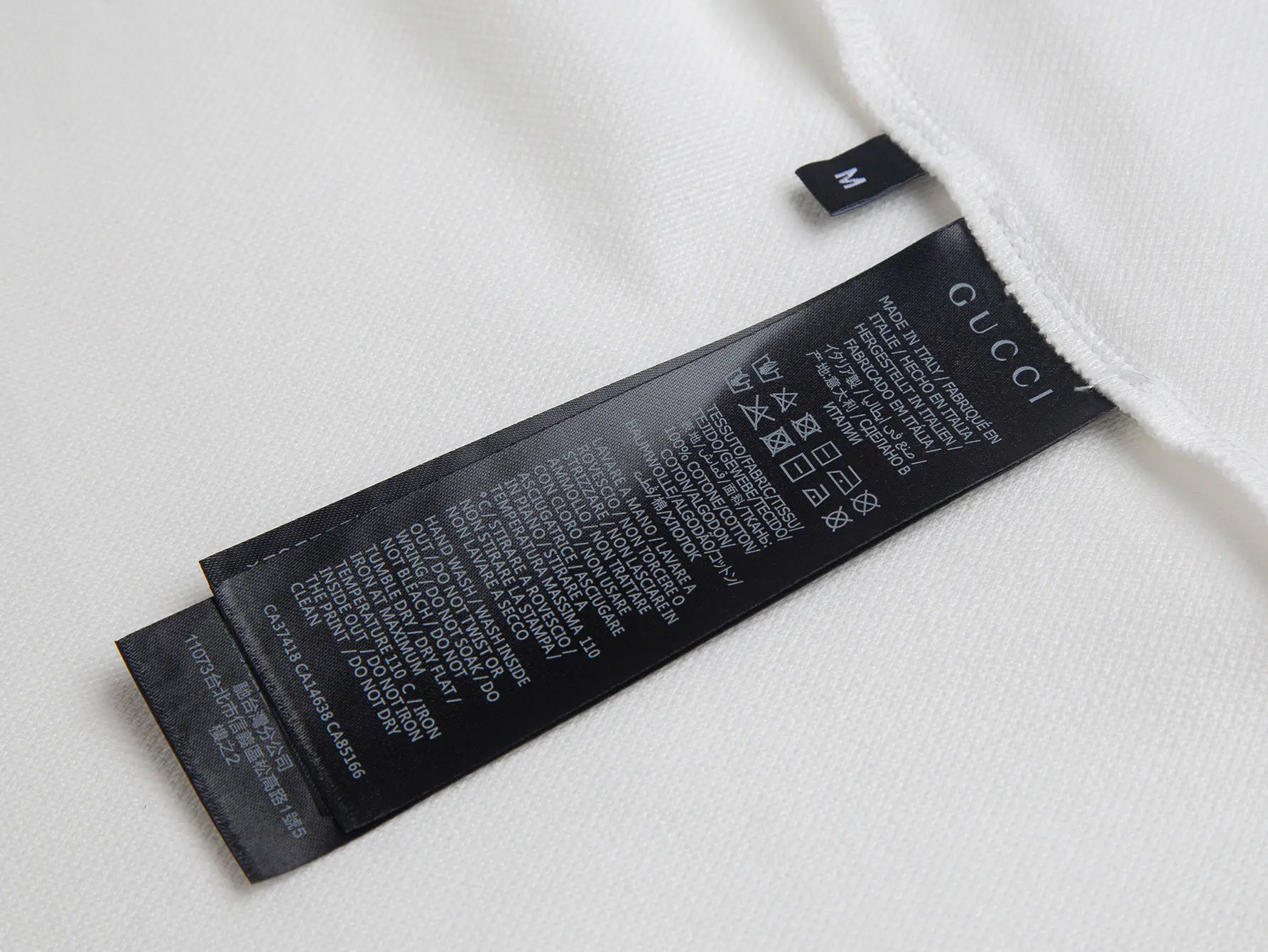 Embroidered Cotton-Pique Polo Shirt D12515888 — view 8