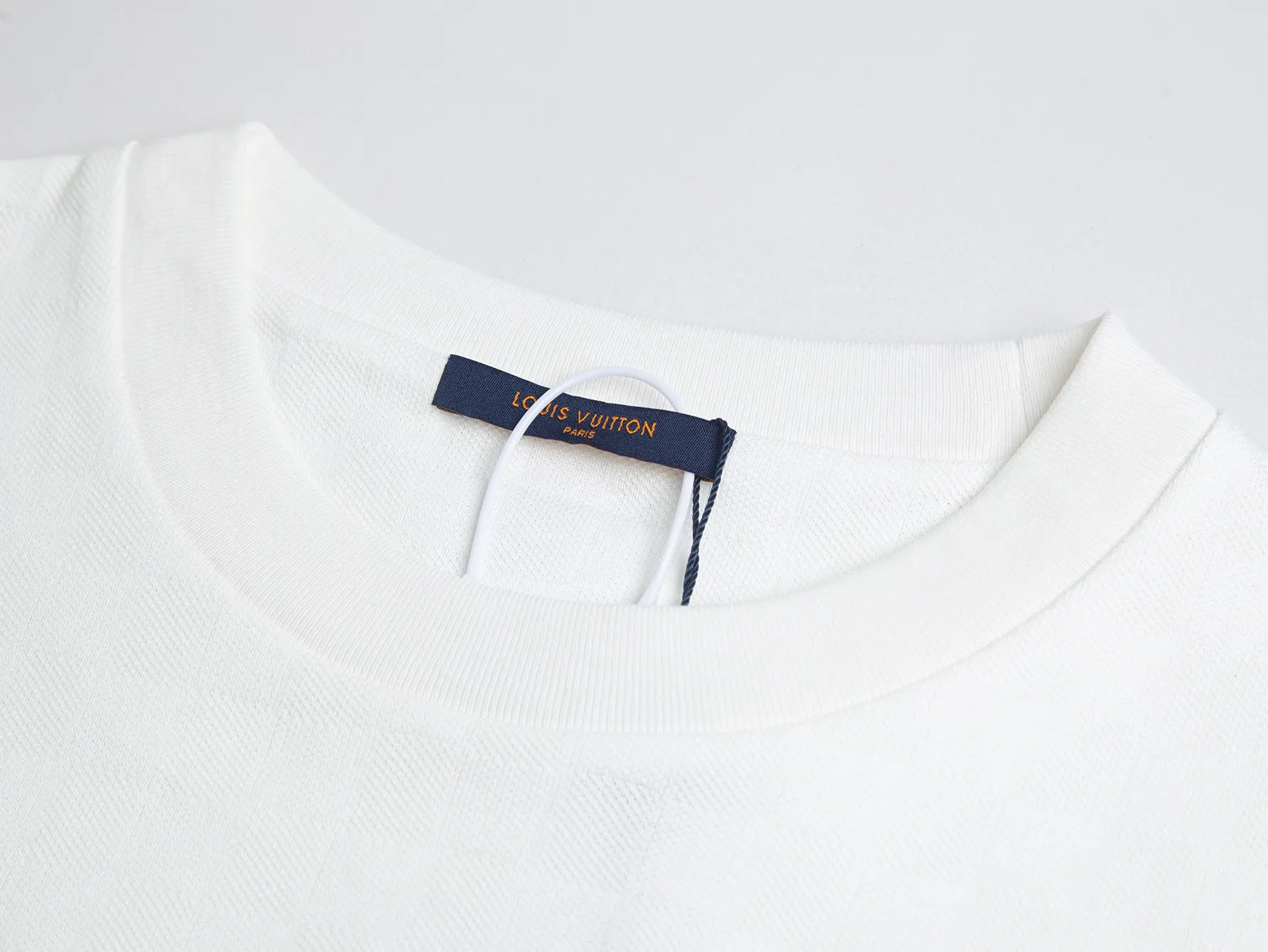 Beaded Logo Cotton Piqué T-Shirt D12515941 — view 7