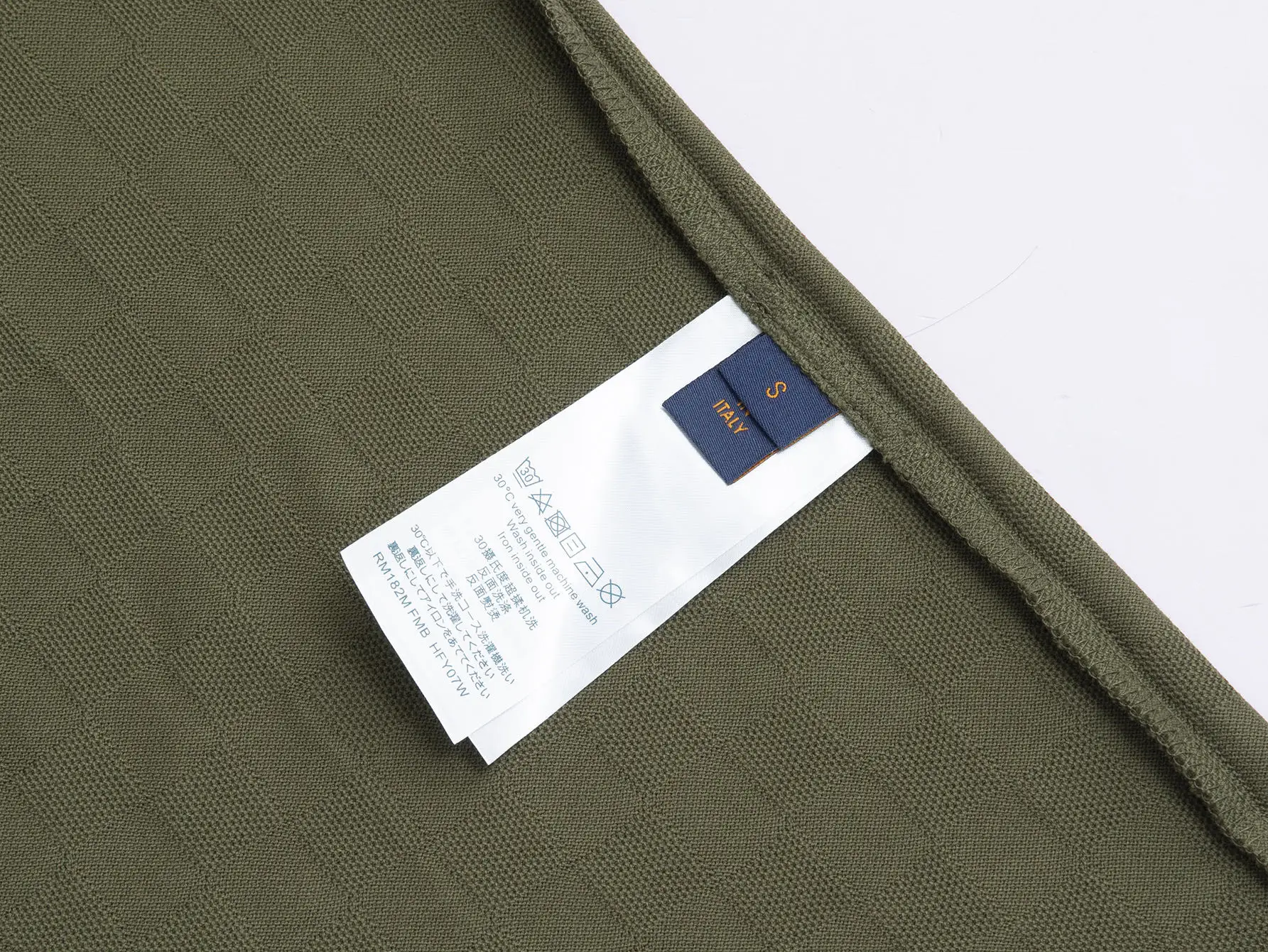 Embroidered Damier Piqué Cotton T-Shirt D12516105 — view 7