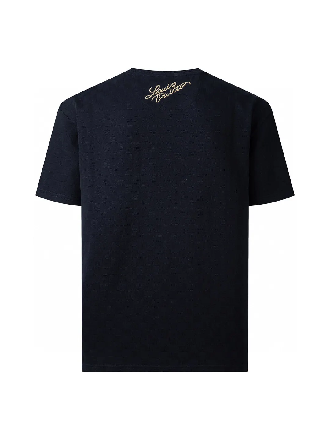 Embroidered Crest Cotton-Piqué T-Shirt D12516099 — view 2