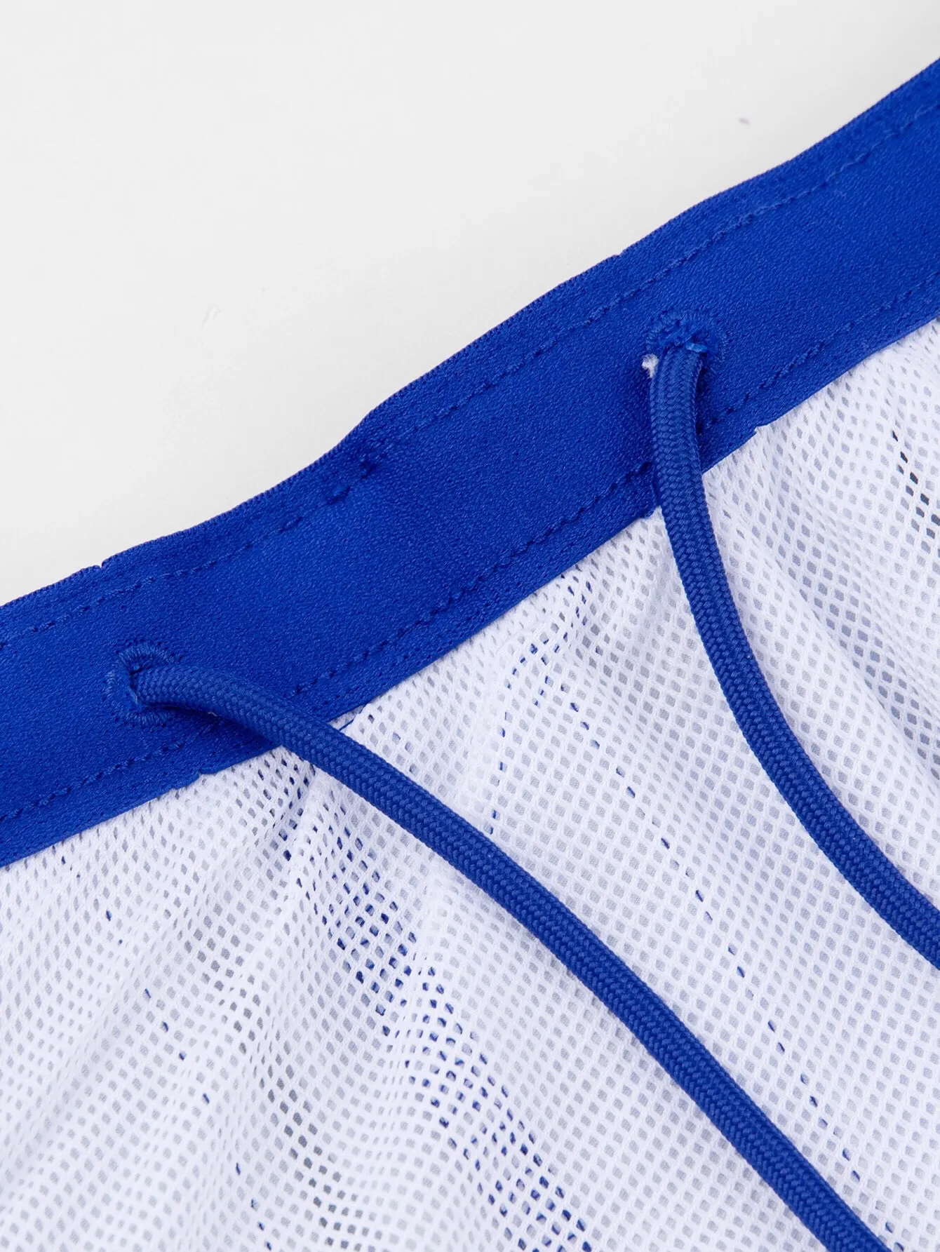 Check Print Twill Swim Shorts D12516121 — view 8