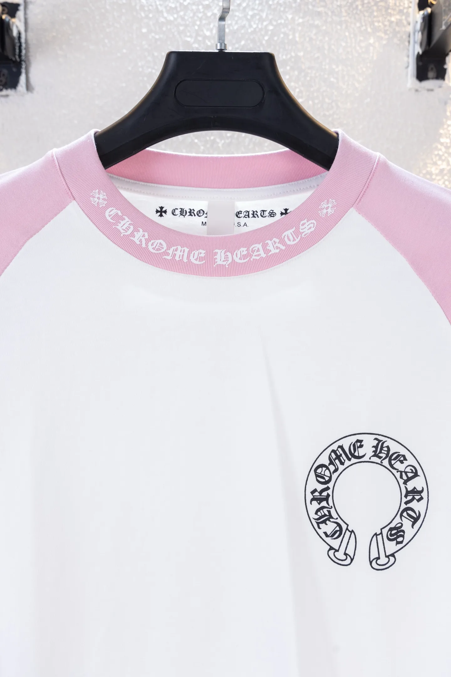Logo Print Raglan Long-Sleeve T-Shirt D12812265 — view 3