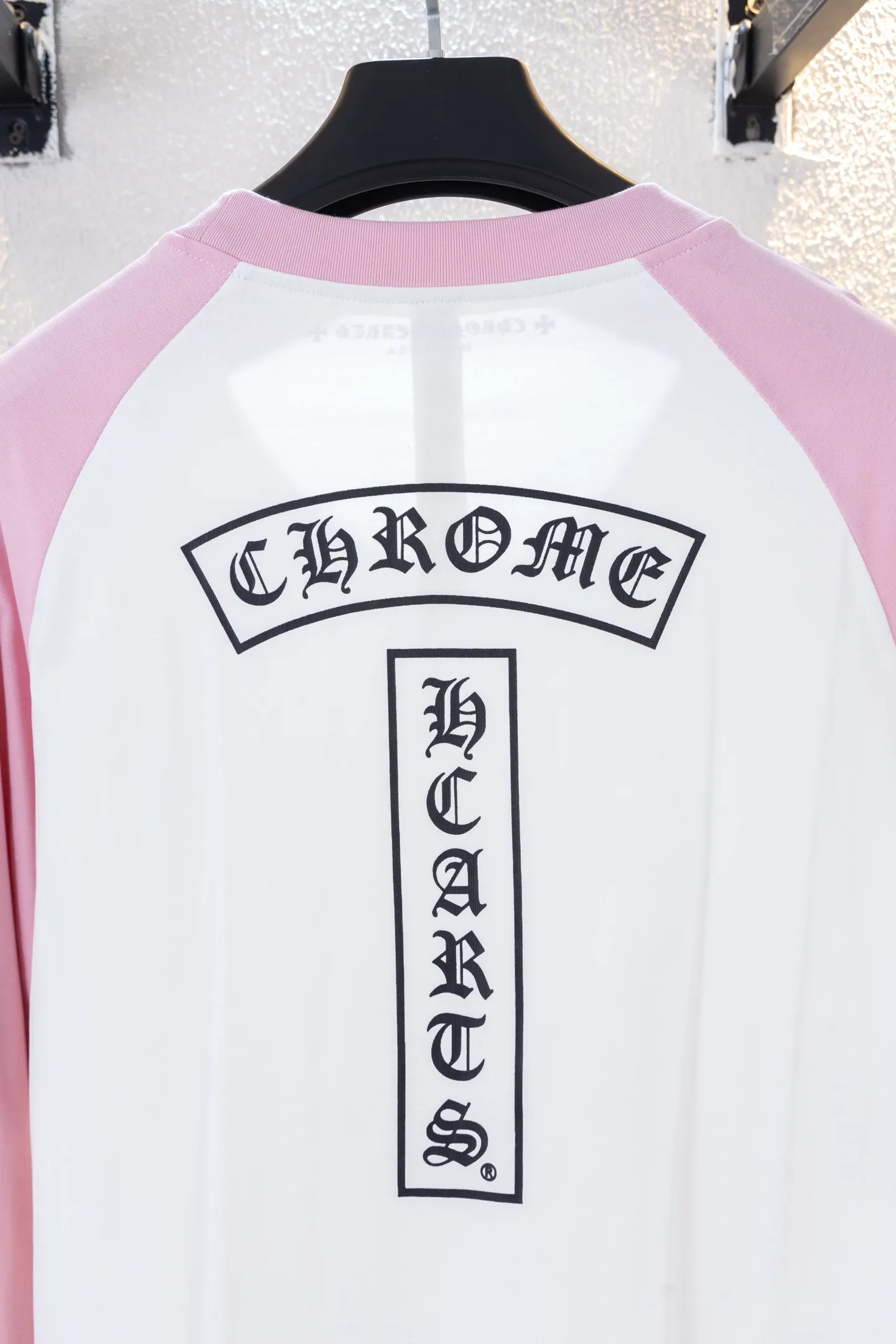 Logo Print Raglan Long-Sleeve T-Shirt D12812265 — view 4