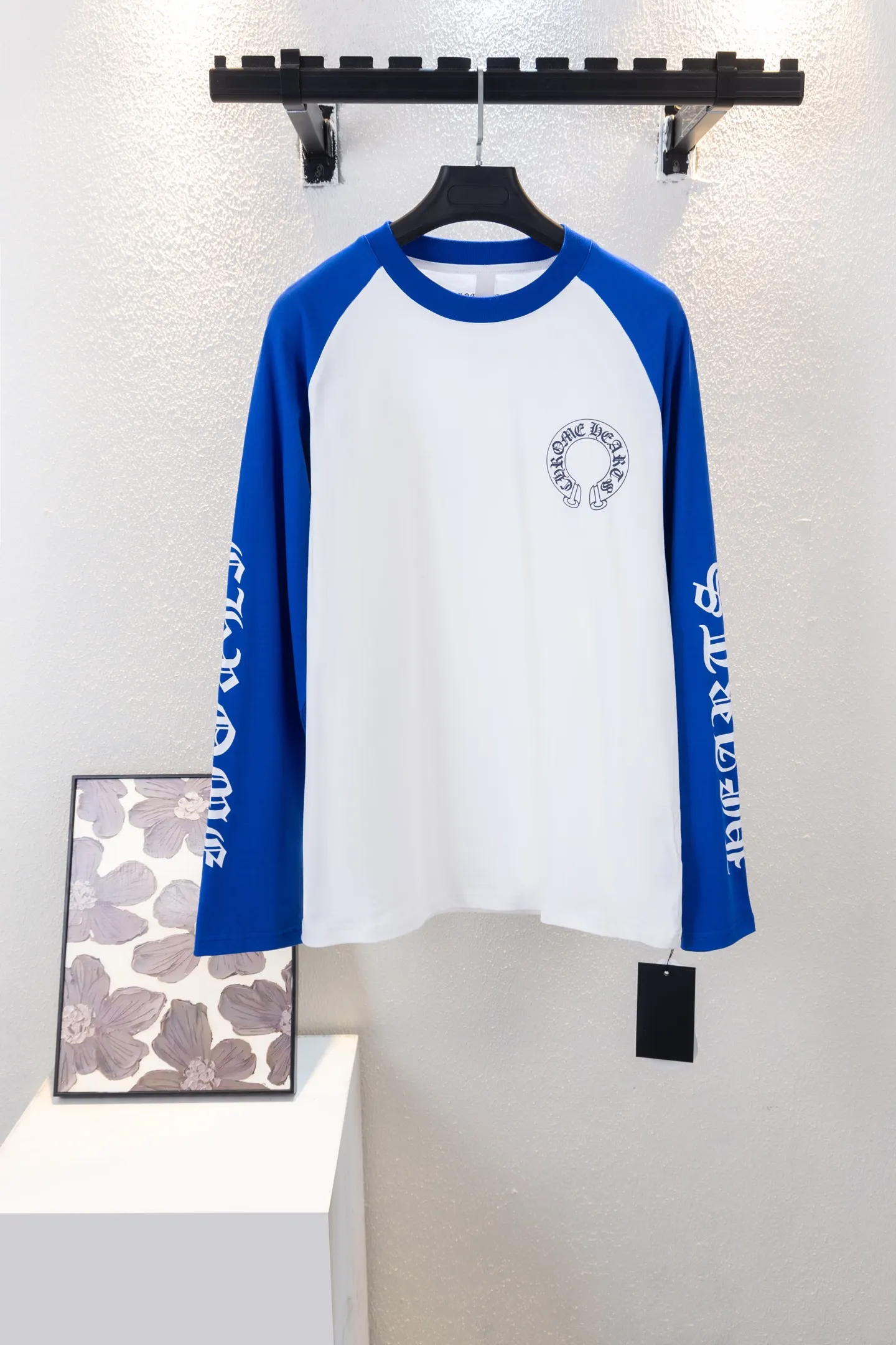 Logo-Print Cotton Raglan T-Shirt D12812262