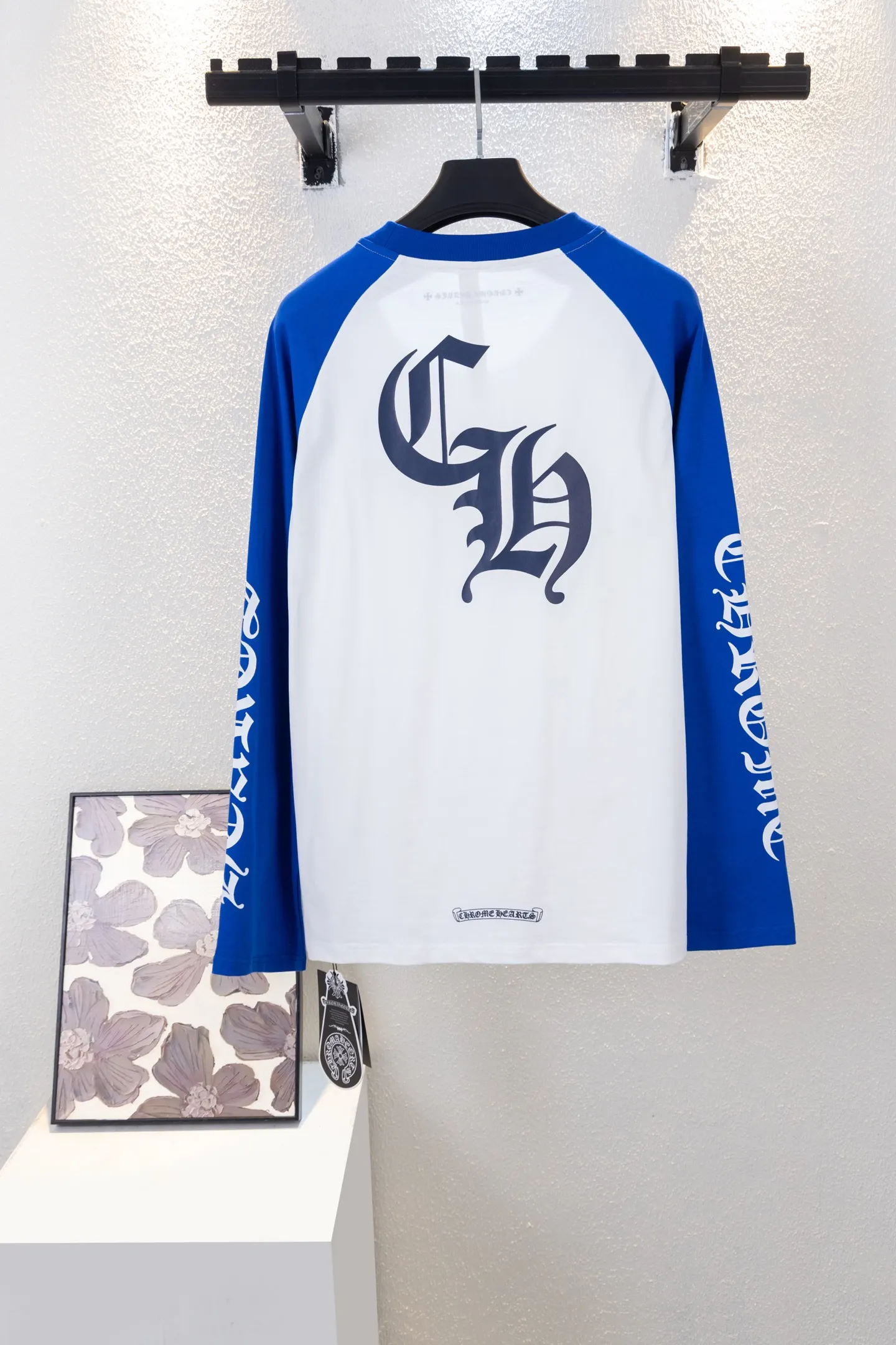 Logo-Print Cotton Raglan T-Shirt D12812262 — view 2