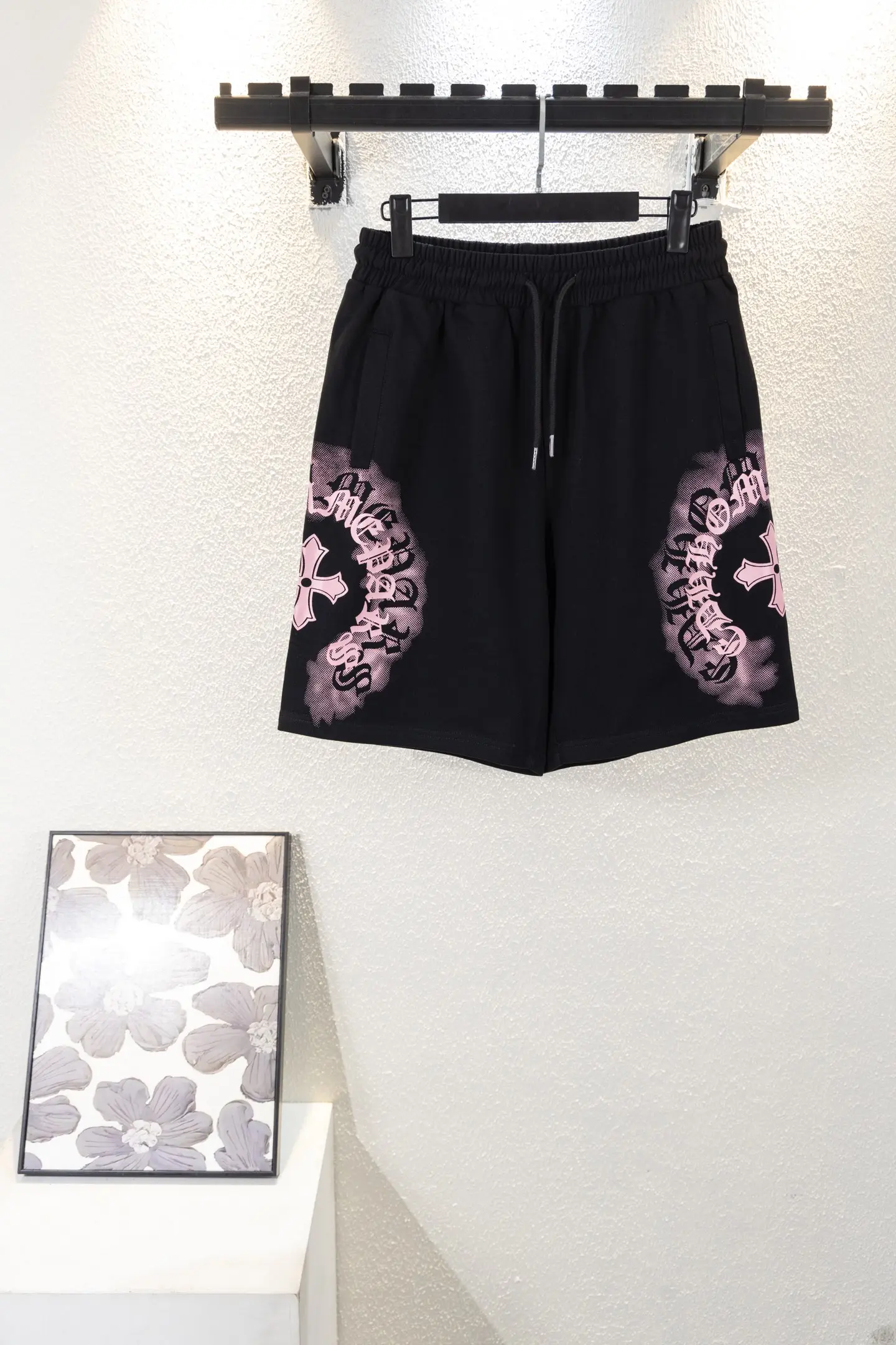 Embroidered Logo Cotton Jersey Shorts D12811158