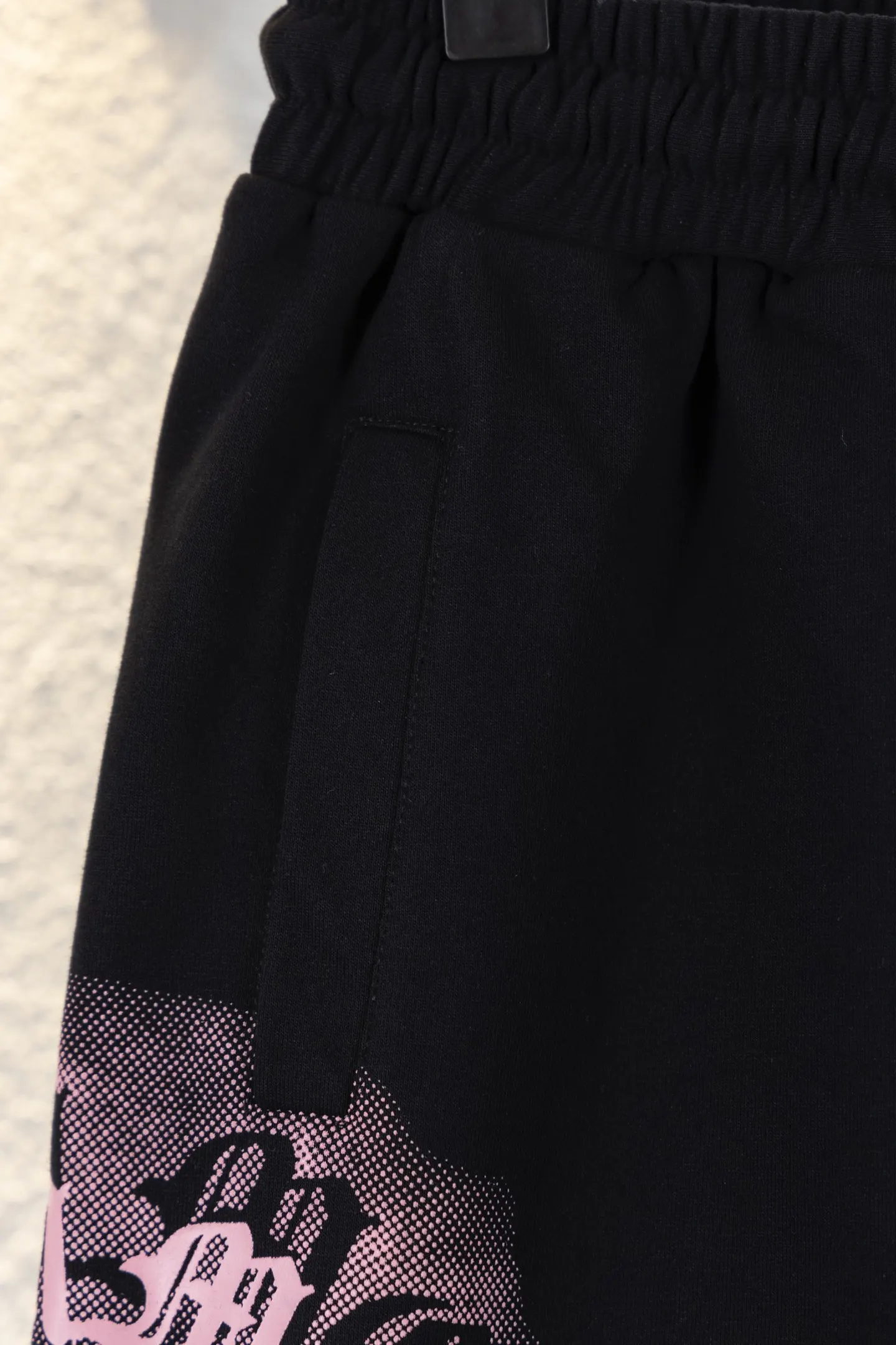 Embroidered Logo Cotton Jersey Shorts D12811158 — view 8