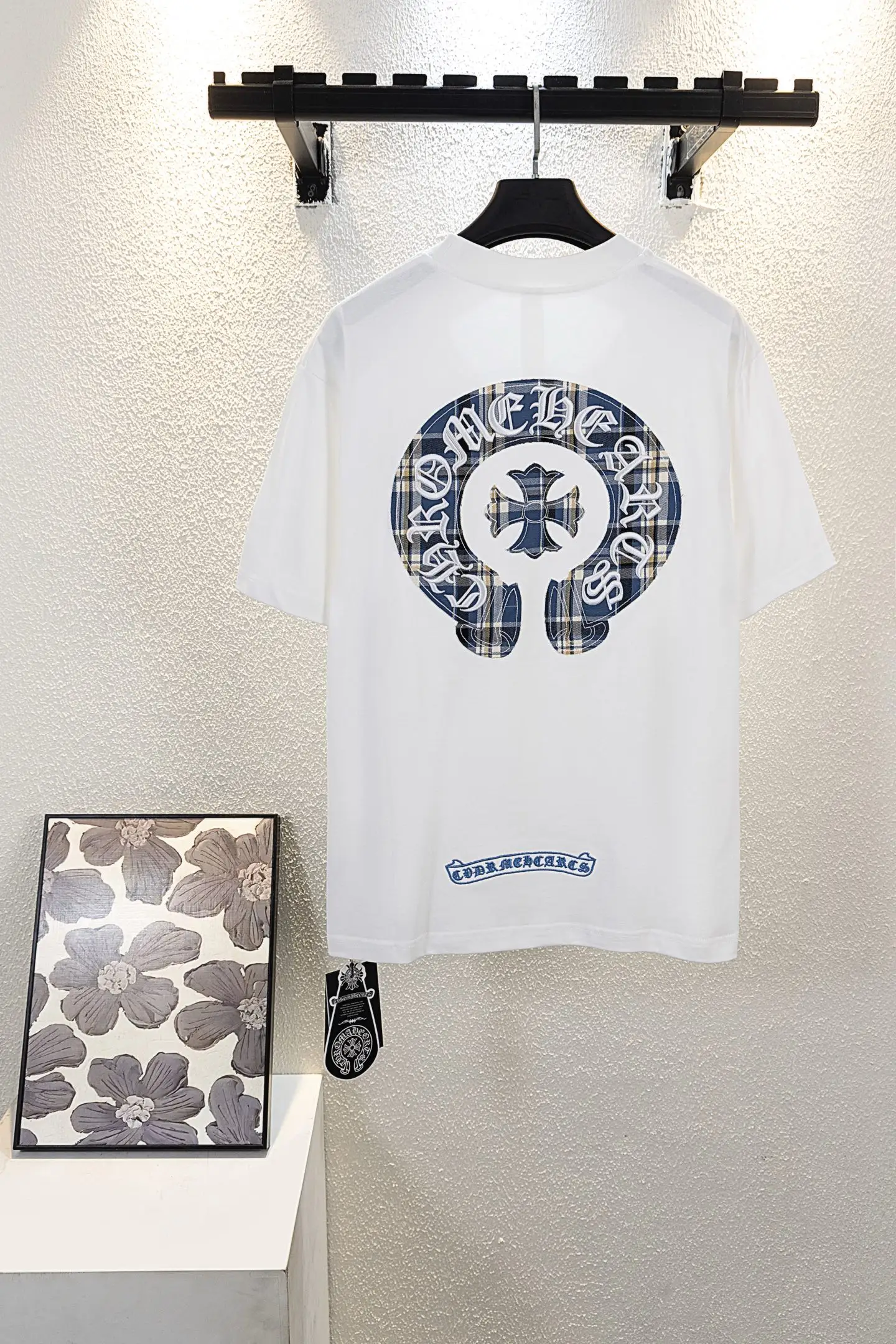Embroidered Cotton Jersey T-Shirt D12812217 — view 2
