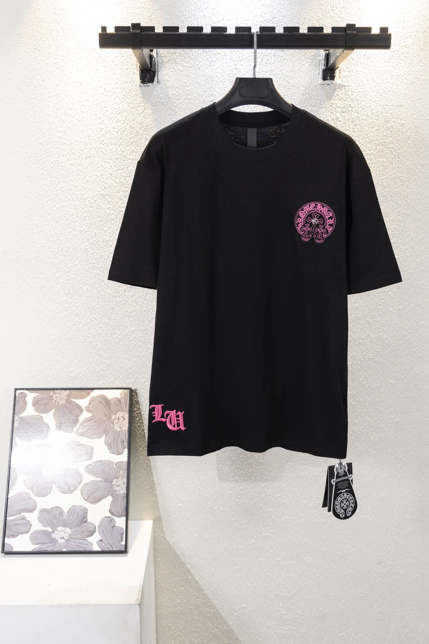 Embroidered Logo Cotton T-Shirt D12812213
