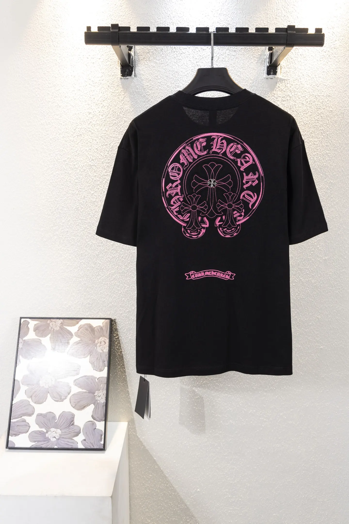 Embroidered Logo Cotton T-Shirt D12812213 — view 2