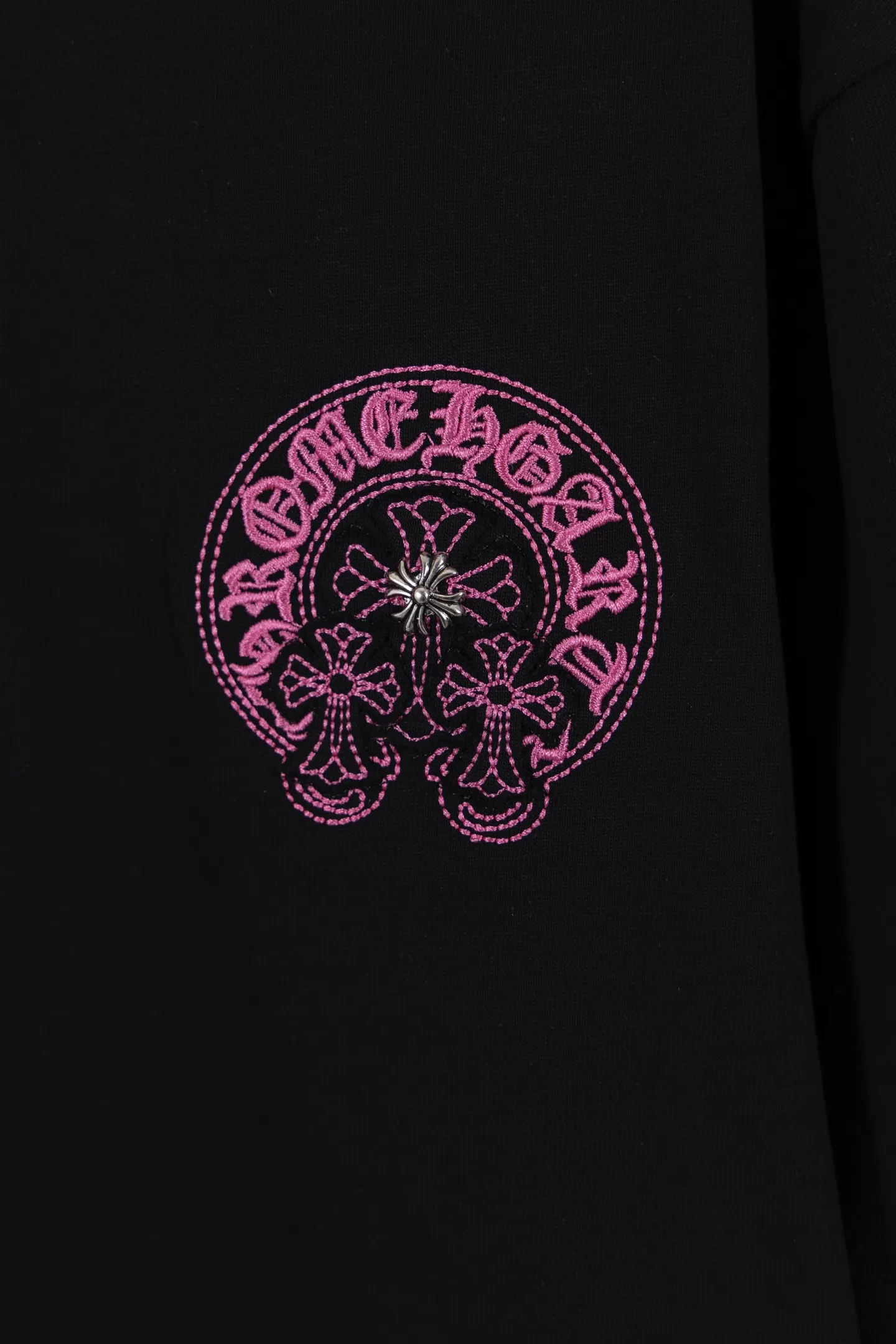Embroidered Logo Cotton T-Shirt D12812213 — view 4