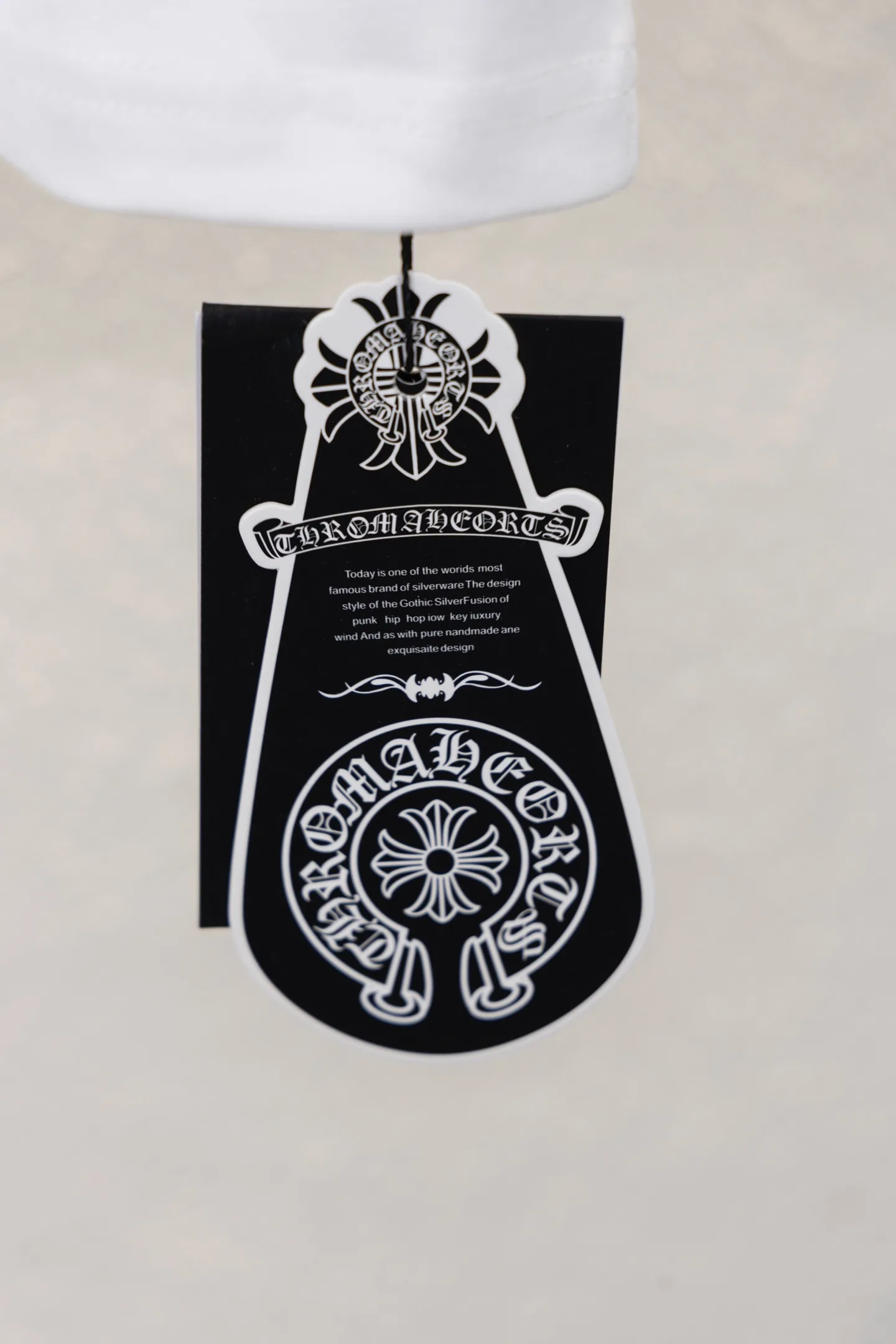 Embroidered Horseshoe Logo Cotton T-Shirt D12812214 — view 11