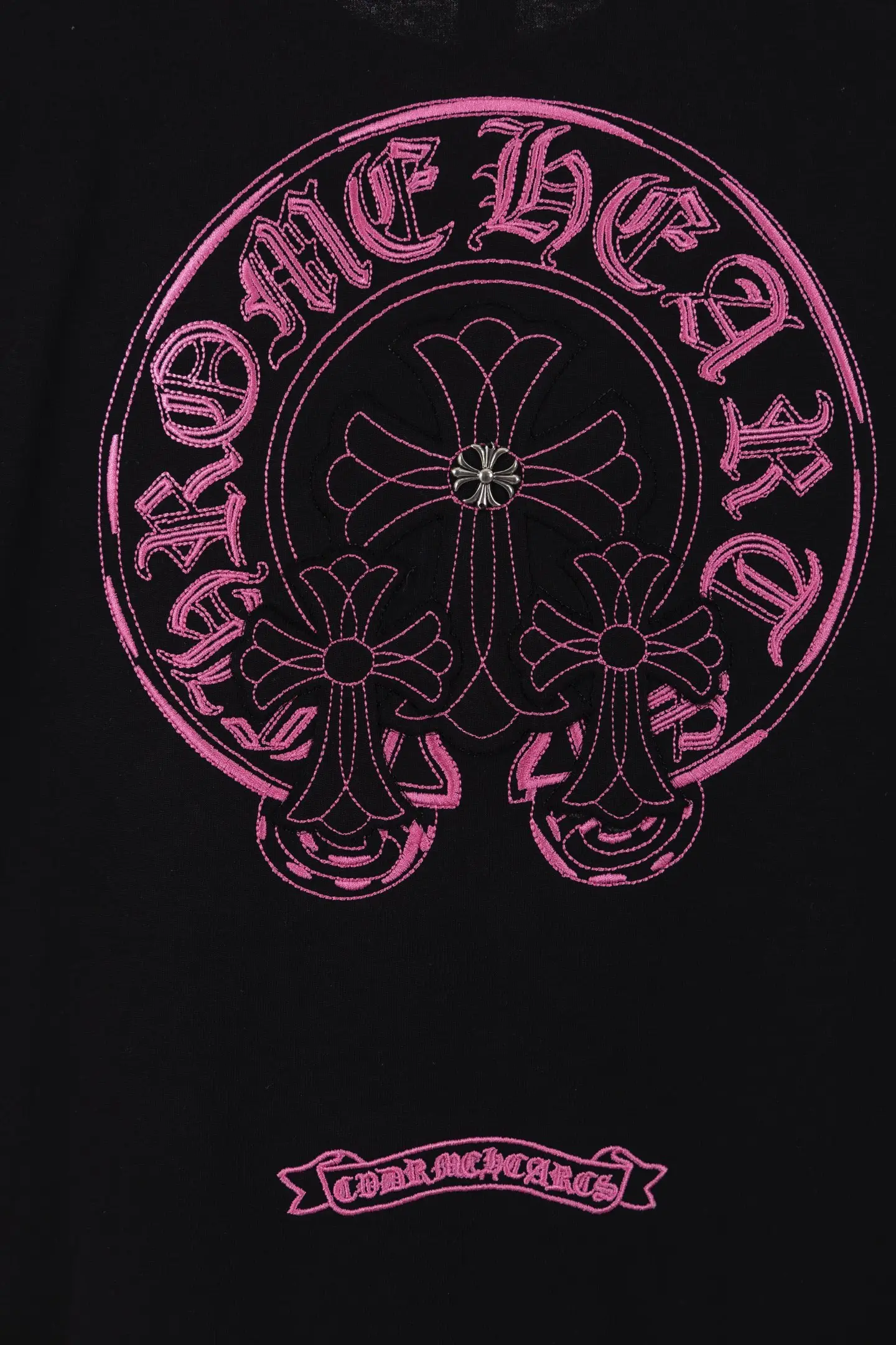 Embroidered Horseshoe Logo Cotton T-Shirt D12811155 — view 5