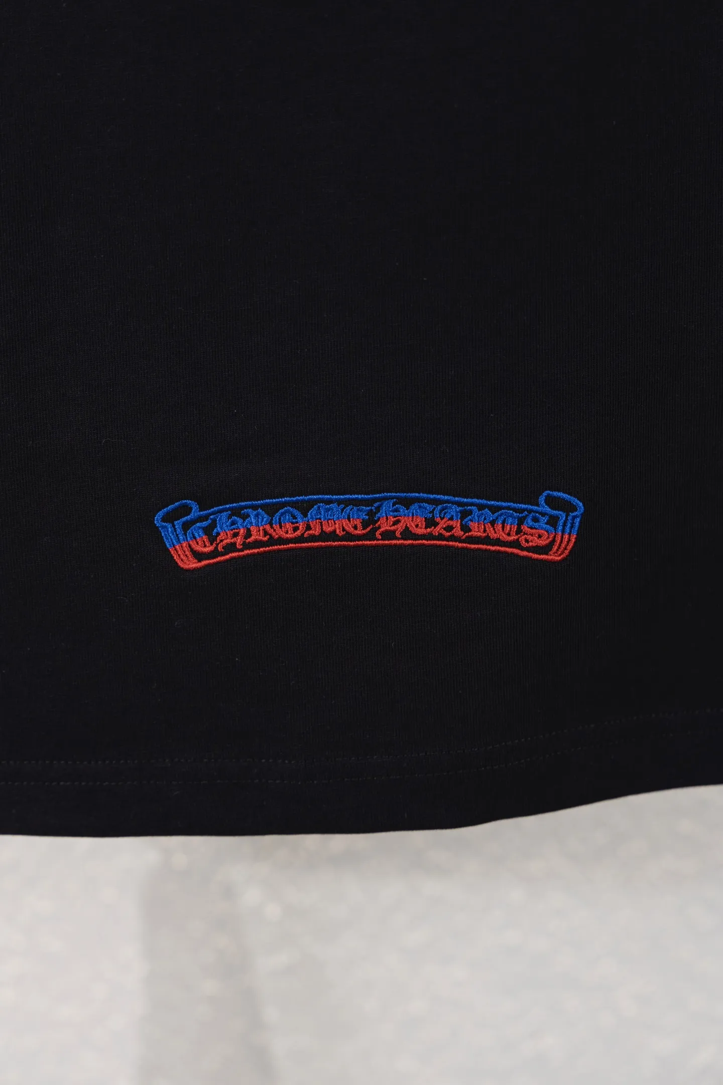 Horseshoe Logo Embroidered Cotton T-Shirt D12812211 — view 6