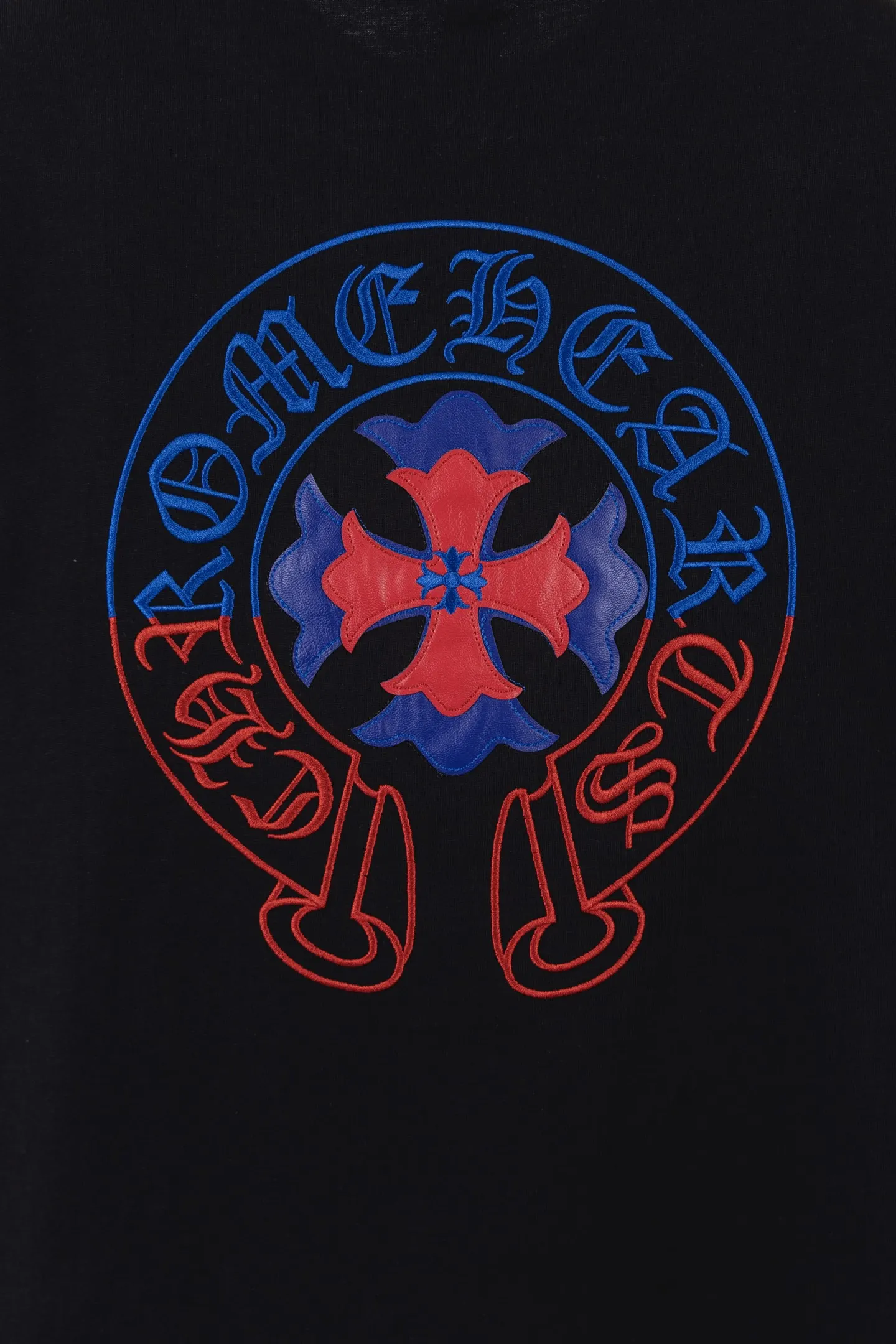 Embroidered Horseshoe Logo Cotton T-Shirt D12811149 — view 5