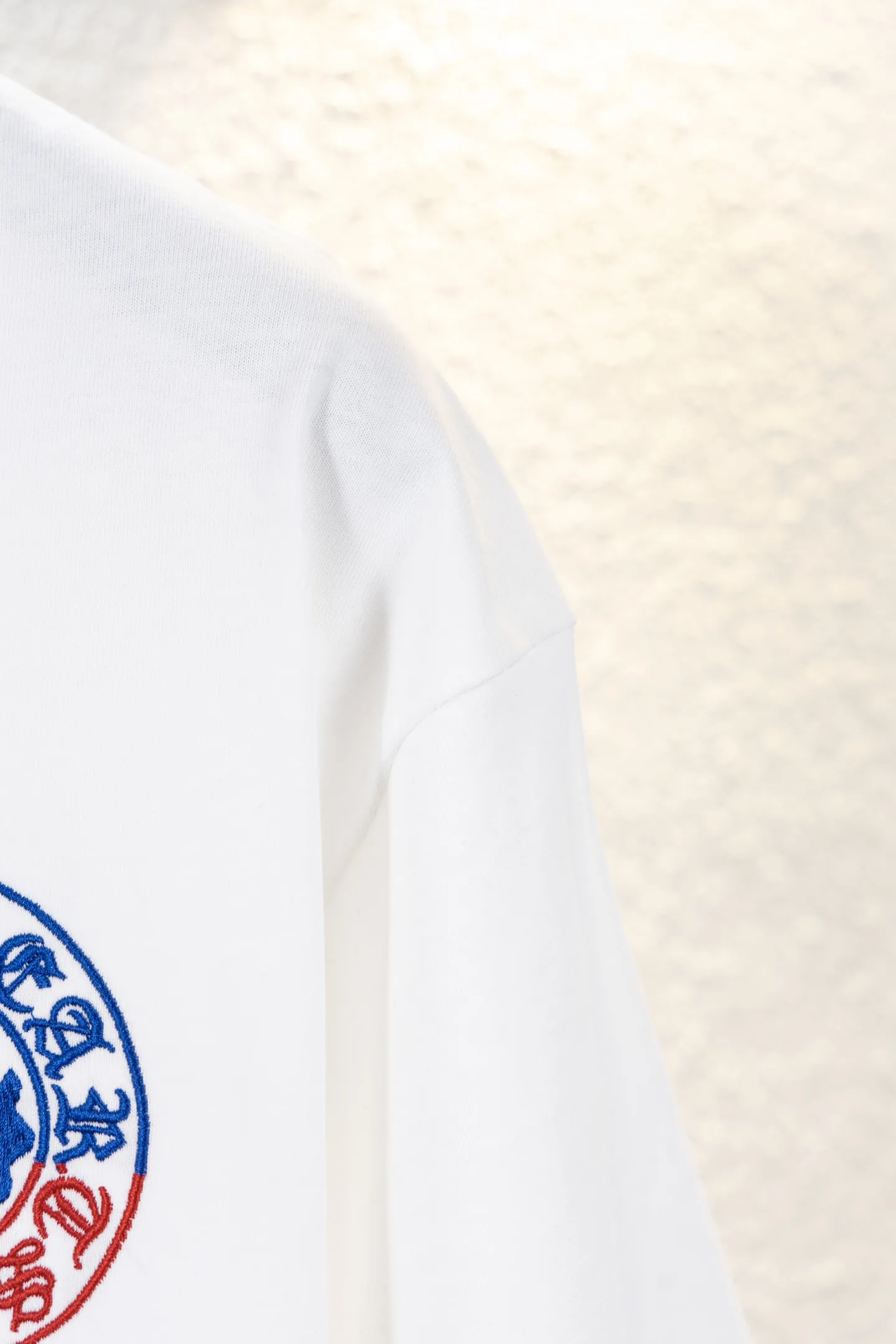 Horseshoe Logo Embroidered Cotton T-Shirt D12812212 — view 7