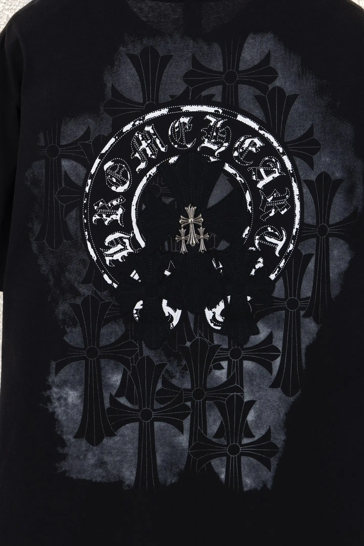 Logo Print Cotton Jersey T-Shirt D12812197 — view 4