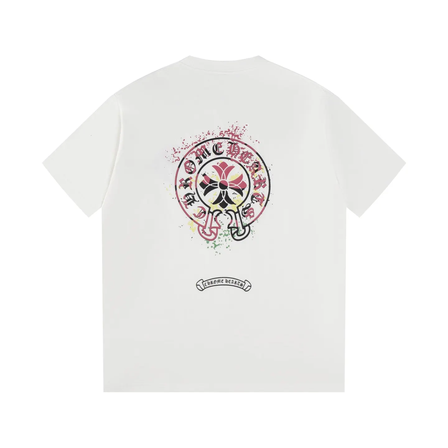 Horseshoe Logo Splatter Print T-Shirt D12811135 — view 2
