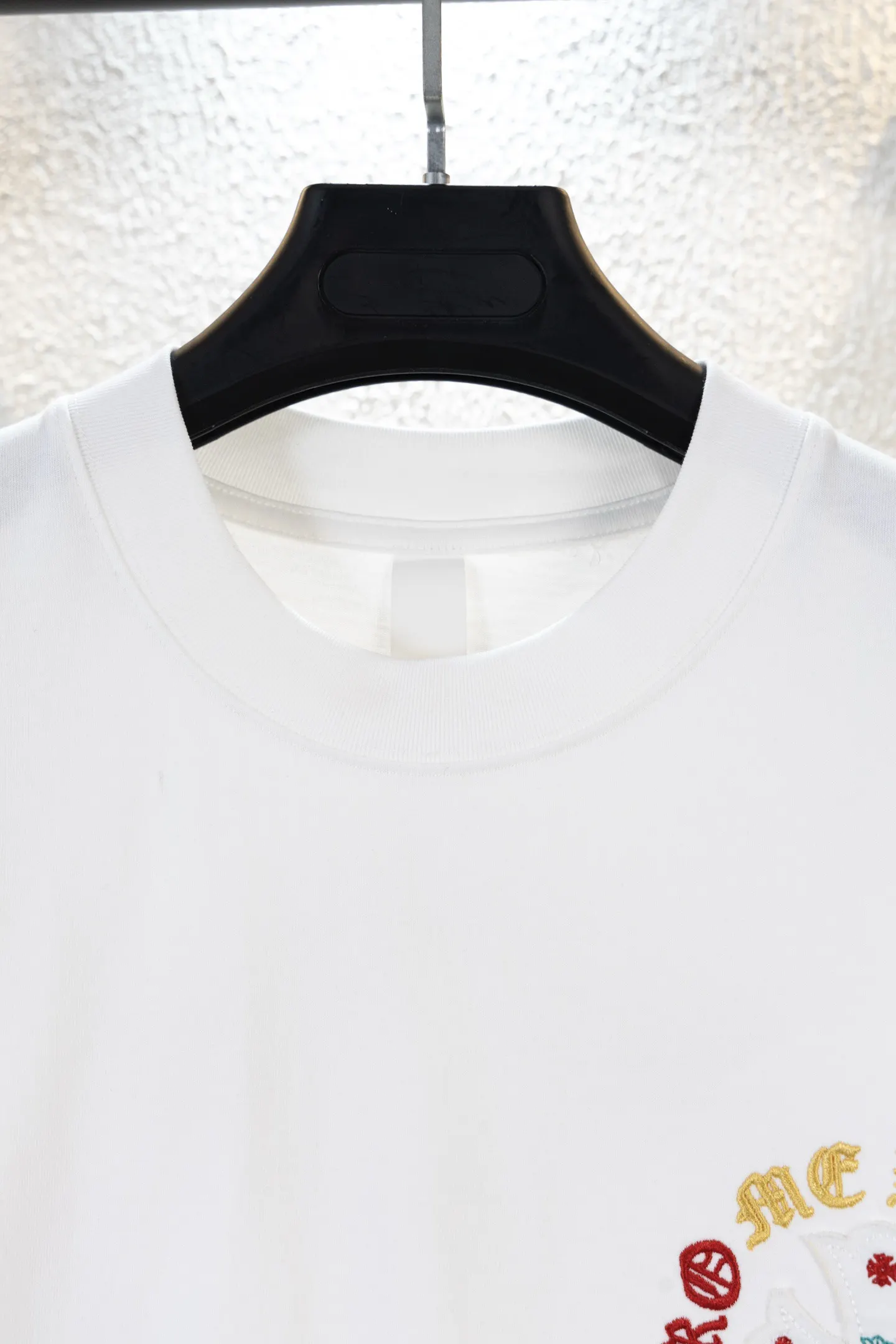 Embroidered Logo Cotton T-Shirt D13011150 — view 3