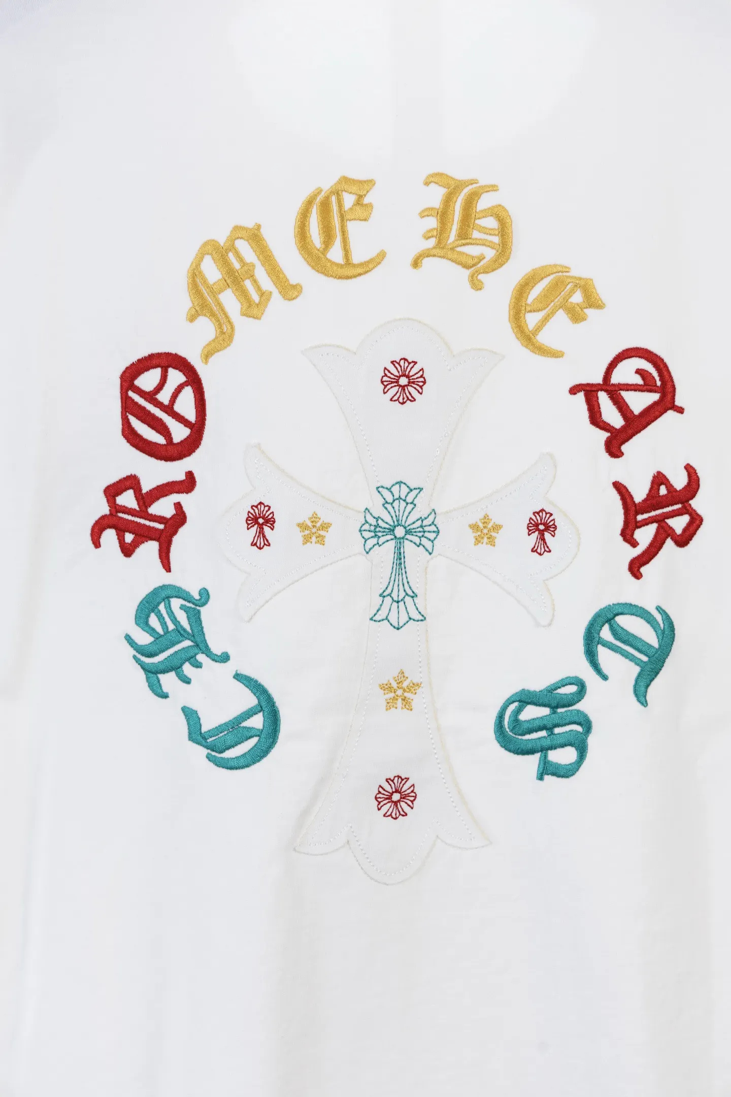 Embroidered Logo Cotton T-Shirt D13011150 — view 5