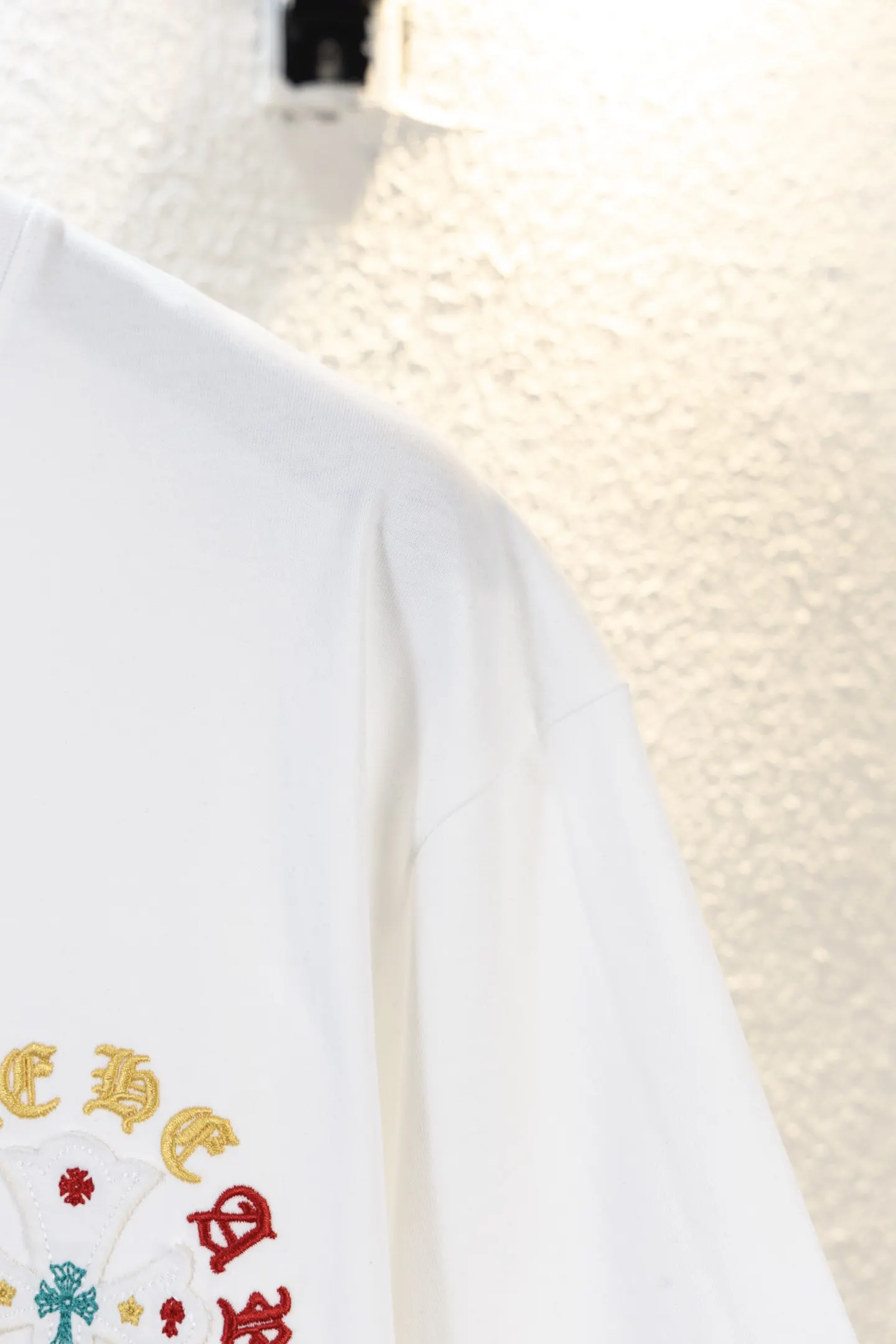 Embroidered Logo Cotton T-Shirt D13011150 — view 7