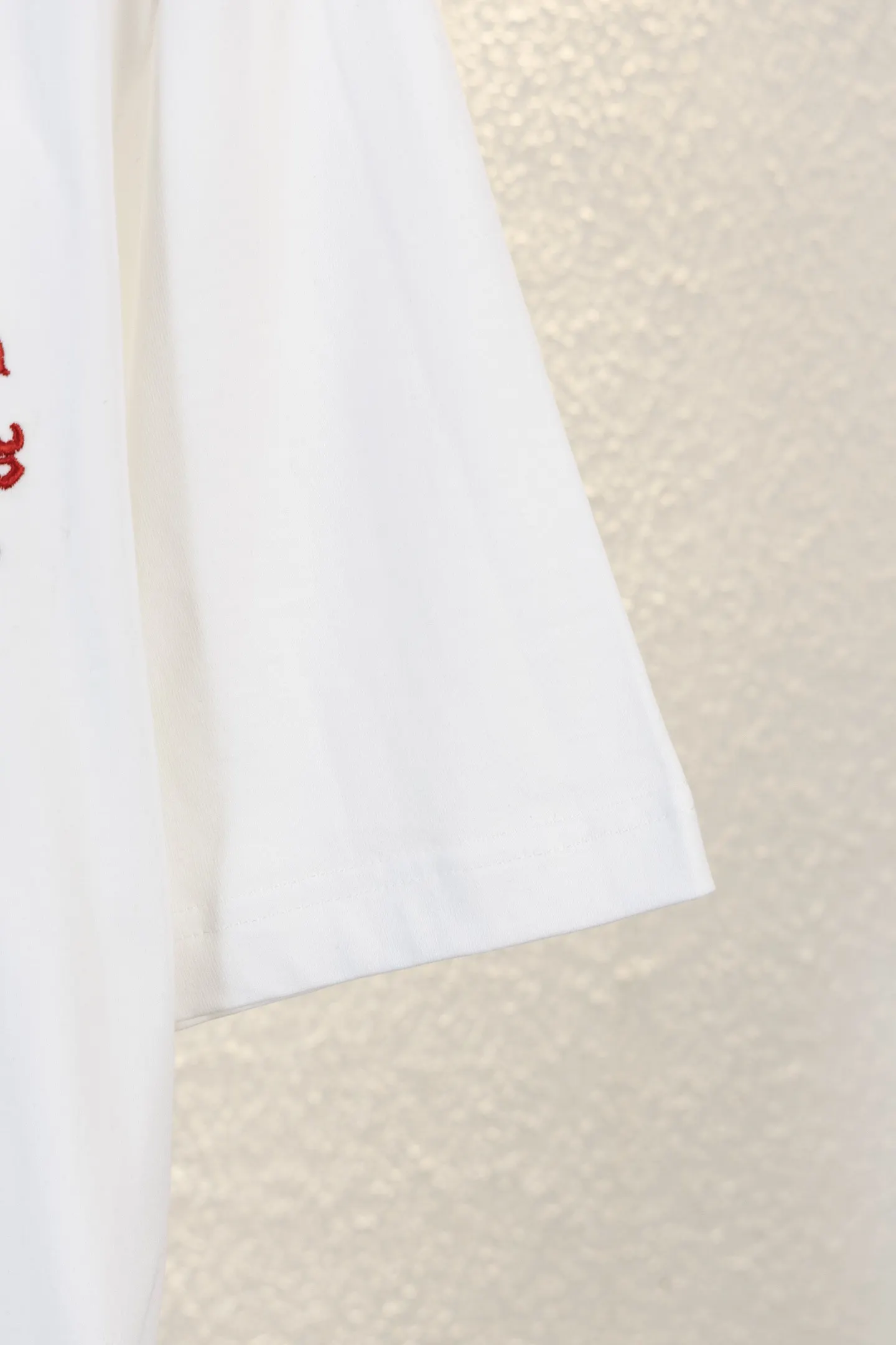 Embroidered Logo Cotton T-Shirt D13011150 — view 8
