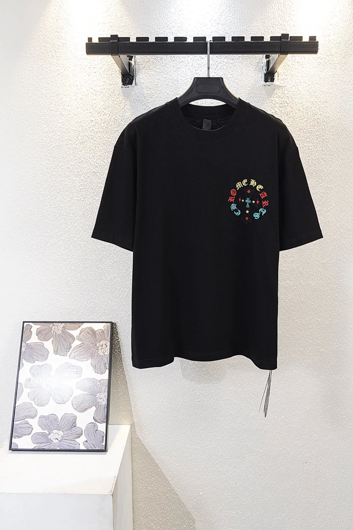 Embroidered Logo Cotton T-Shirt D13011151