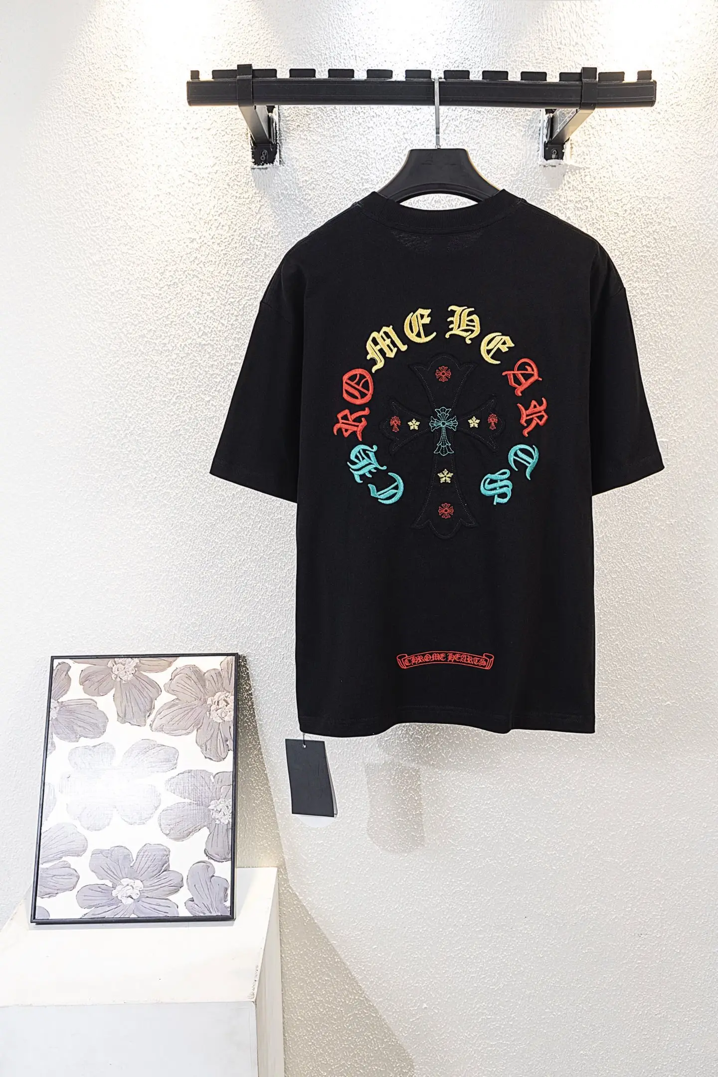 Embroidered Logo Cotton T-Shirt D13011151 — view 2