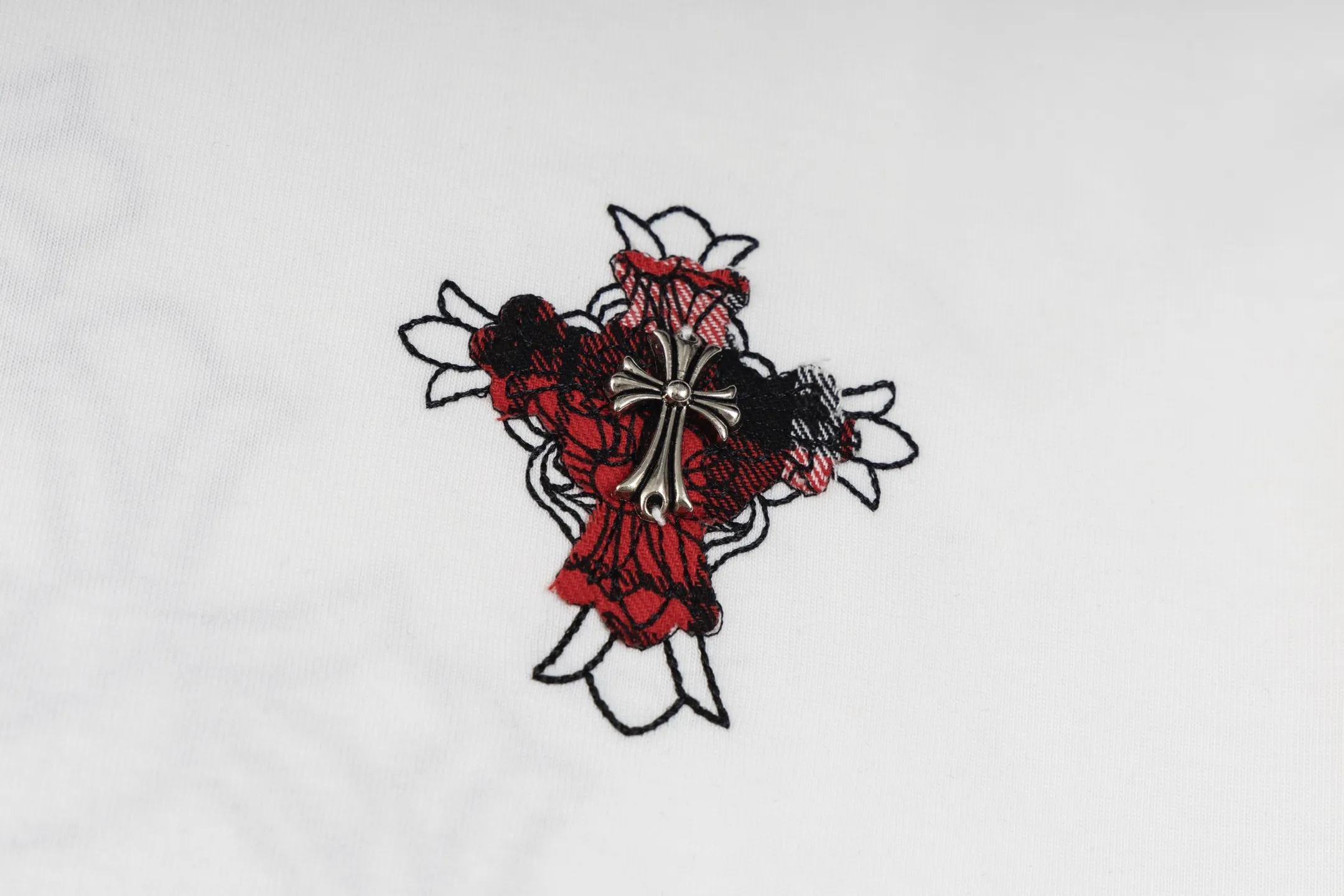 Embroidered Cotton Jersey T-Shirt D13011160 — view 5