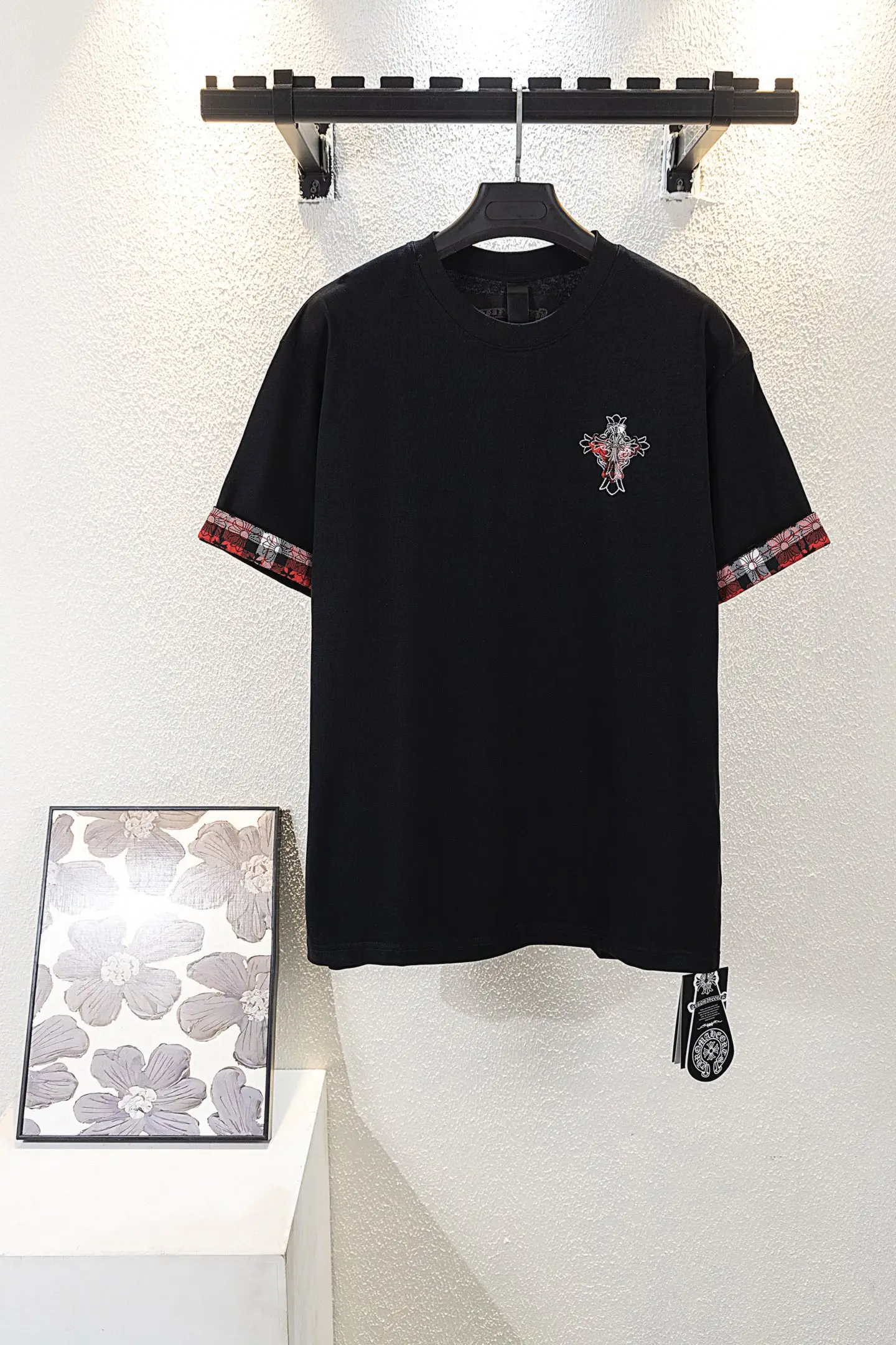 Appliqué Heavyweight Cotton T-Shirt D13011161