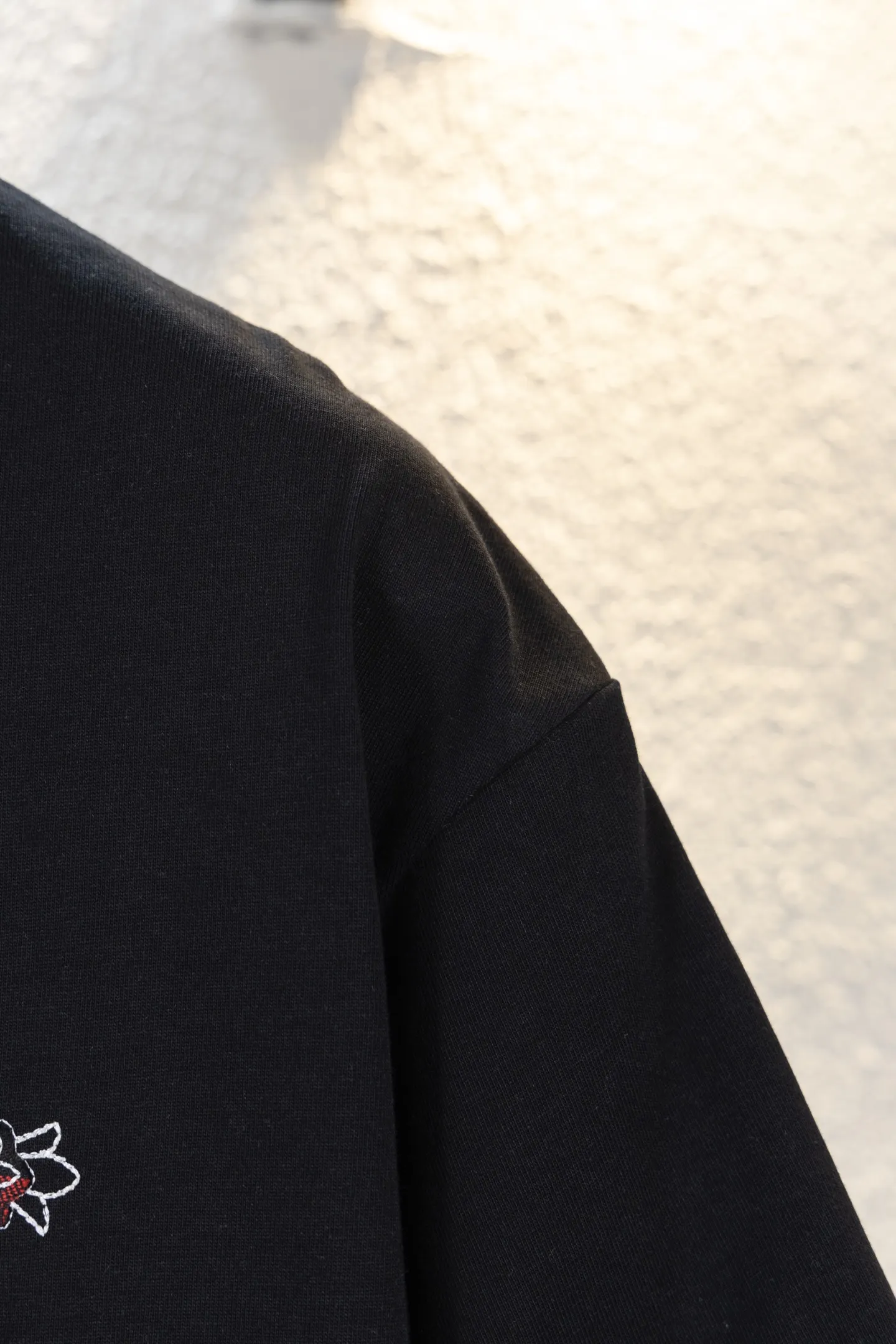 Appliqué Heavyweight Cotton T-Shirt D13011161 — view 8