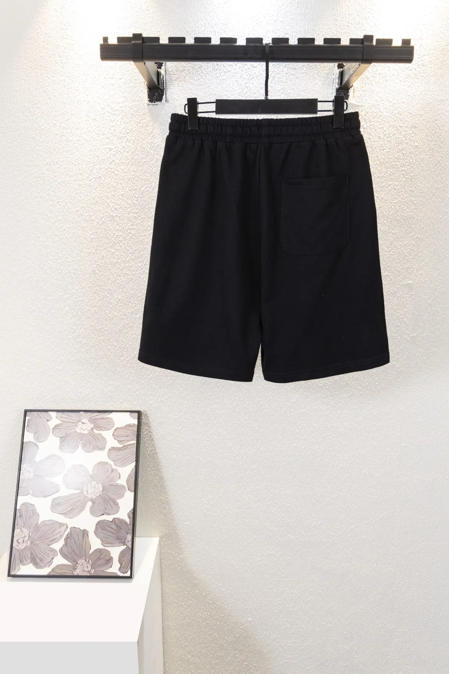 Logo-Appliqué Cotton Jersey Shorts D13012207 — view 2