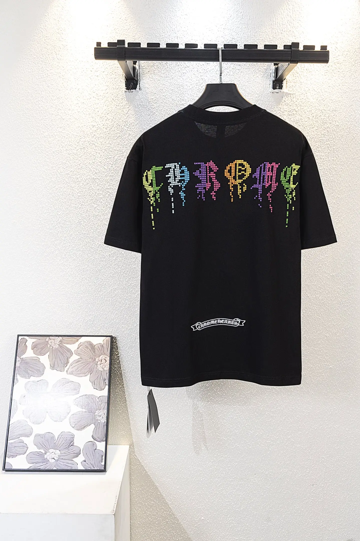Mosaic Embroidered Cotton T-Shirt D13312196 — view 2