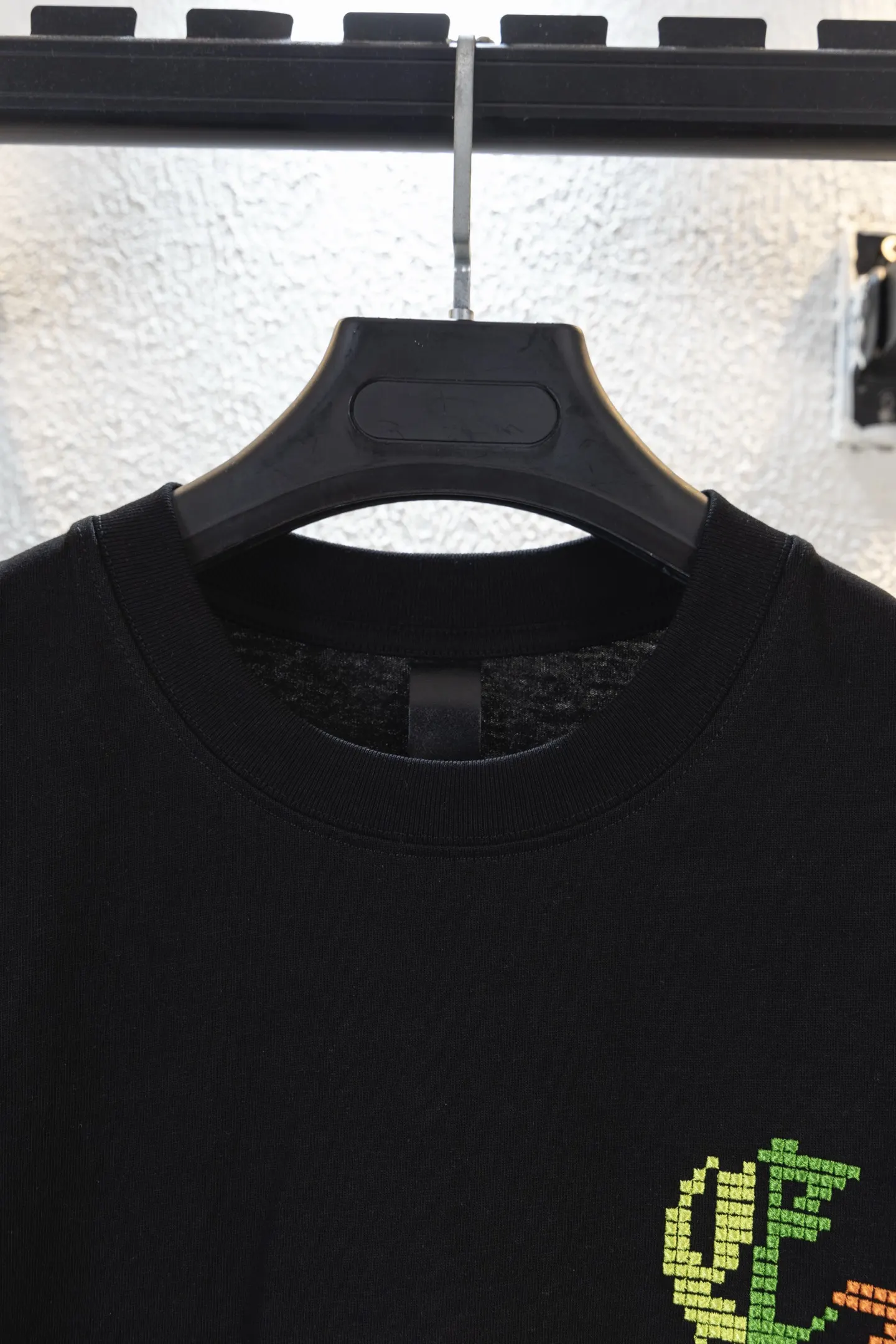 Mosaic Embroidered Cotton T-Shirt D13312196 — view 3