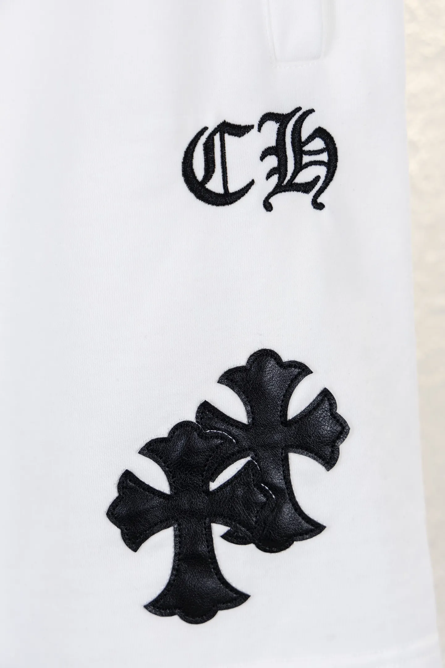 Logo-Embroidered Cotton-Jersey Shorts D13312202 — view 5