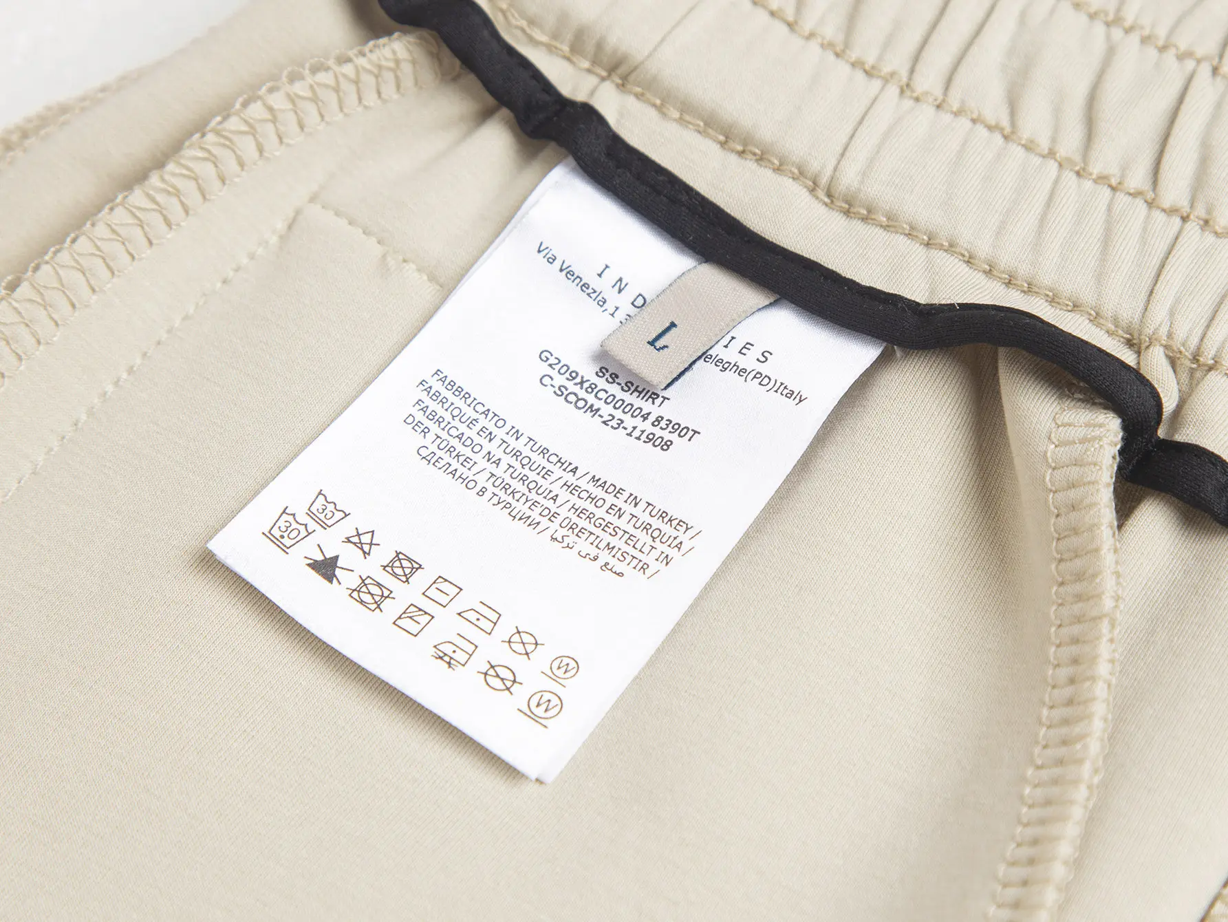 Logo-Patch Cotton-Blend Jersey Shorts D13515773 — view 11